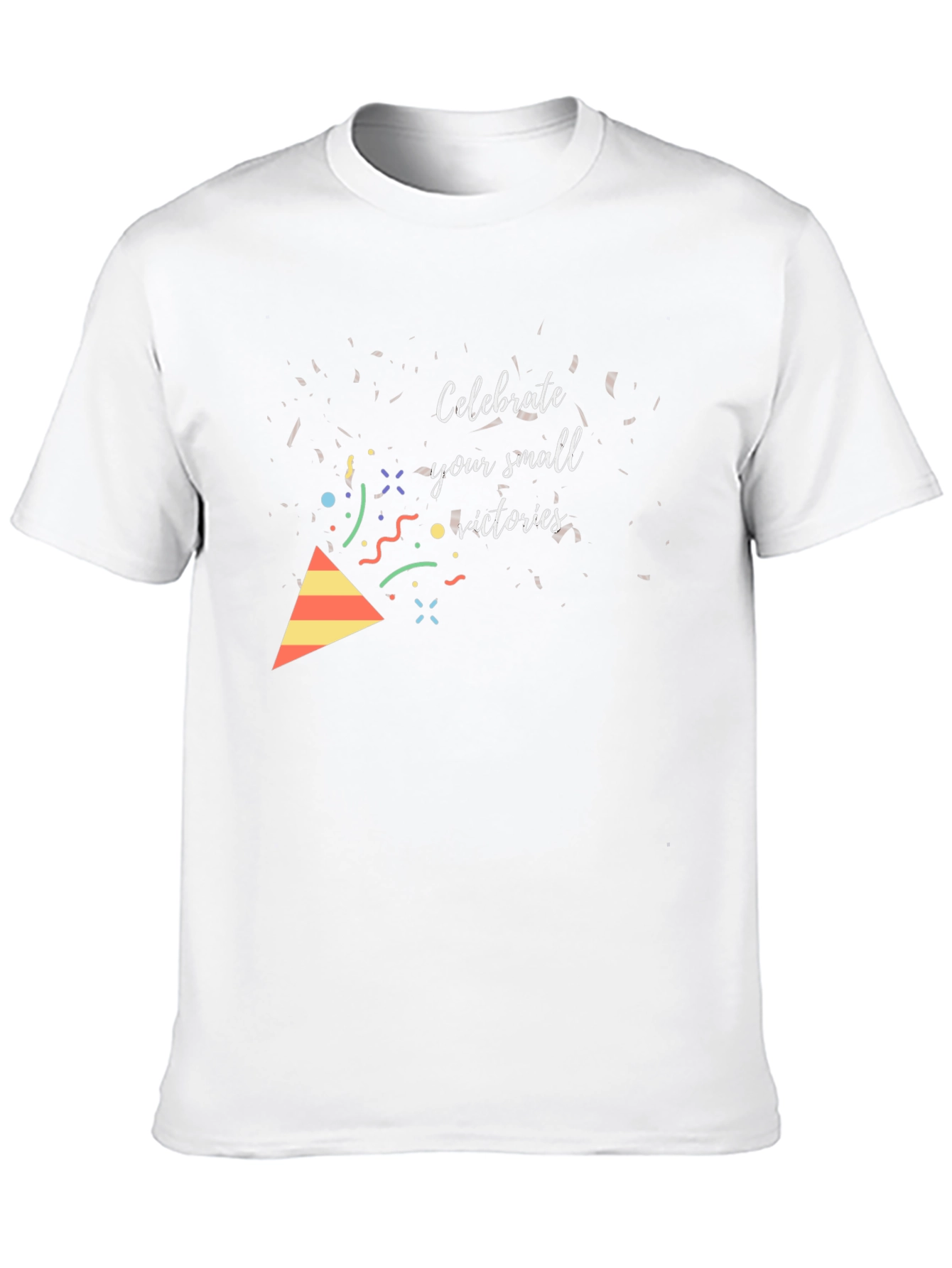 Celebrate Small Wins Black Graphic Tee