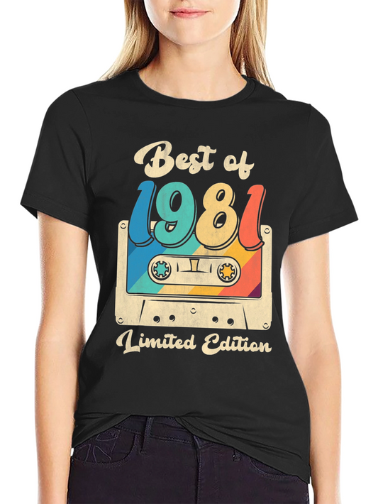 Best of 1981 Limited Edition Cassette T-Shirt