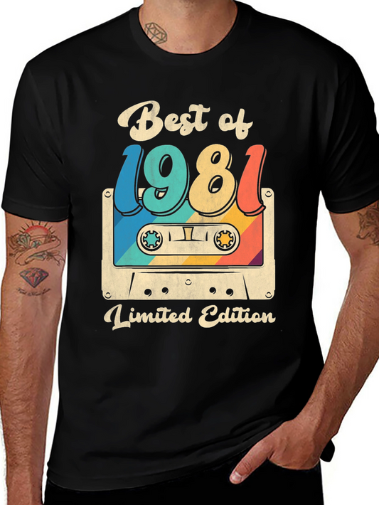 Best of 1981 Limited Edition Cassette T-Shirt