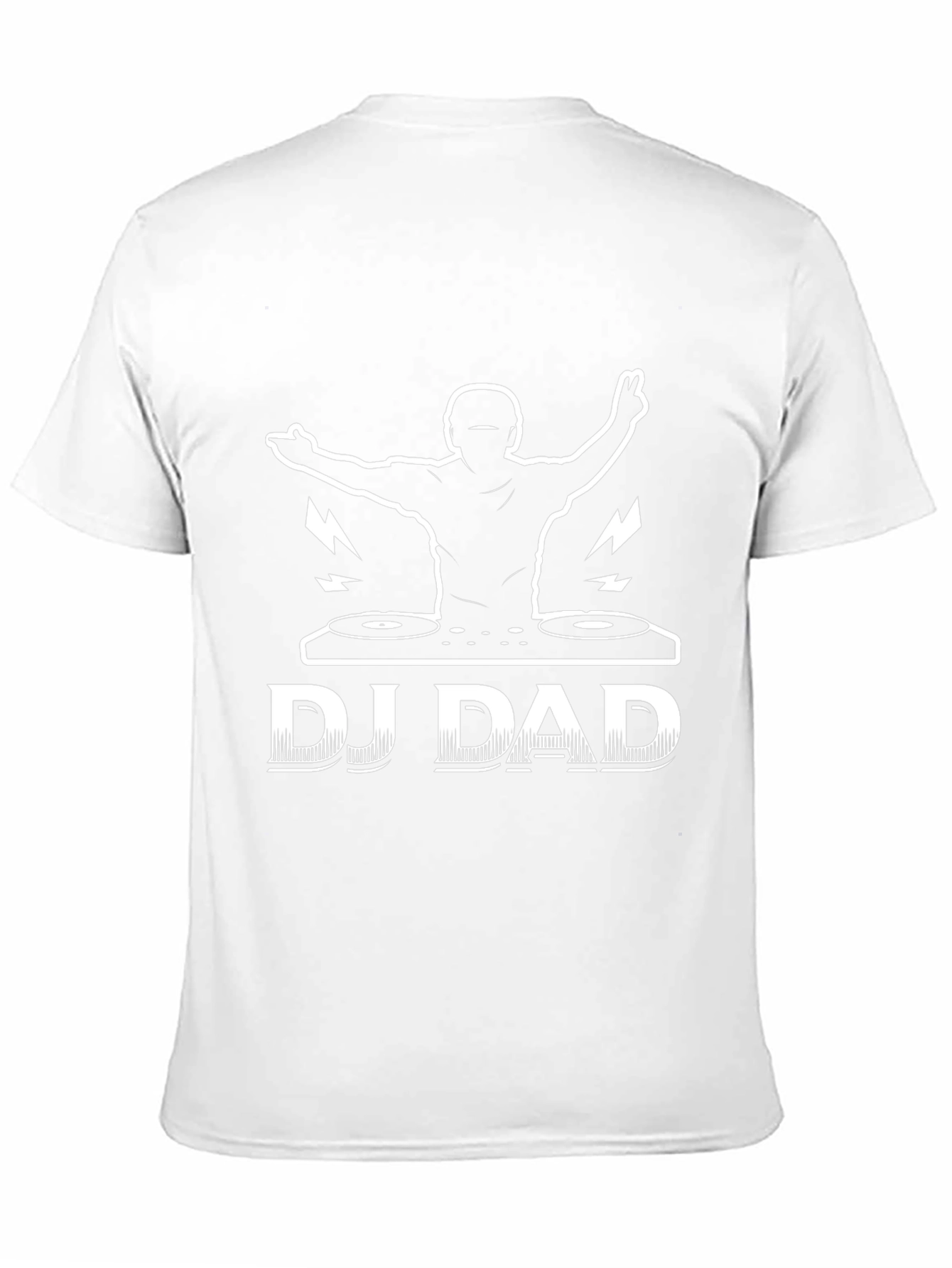 DJ Dad Graphic T-Shirt - Cool Music Lover Tee