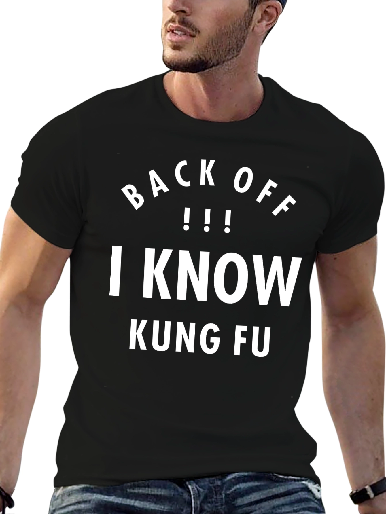 Back Off I Know Kung Fu T-Shirt