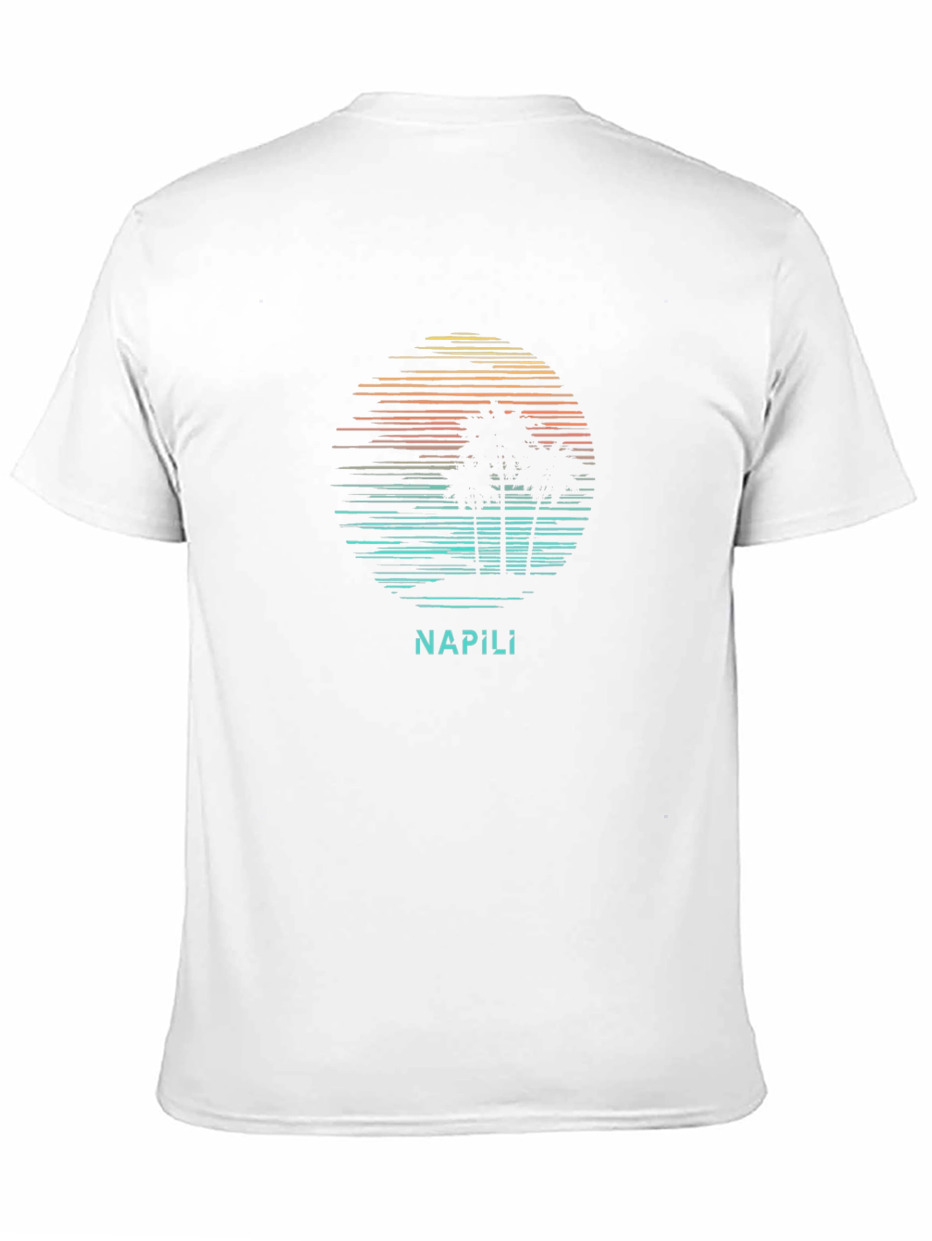 Napili Palm Sunset Graphic Tee - Island Vibes