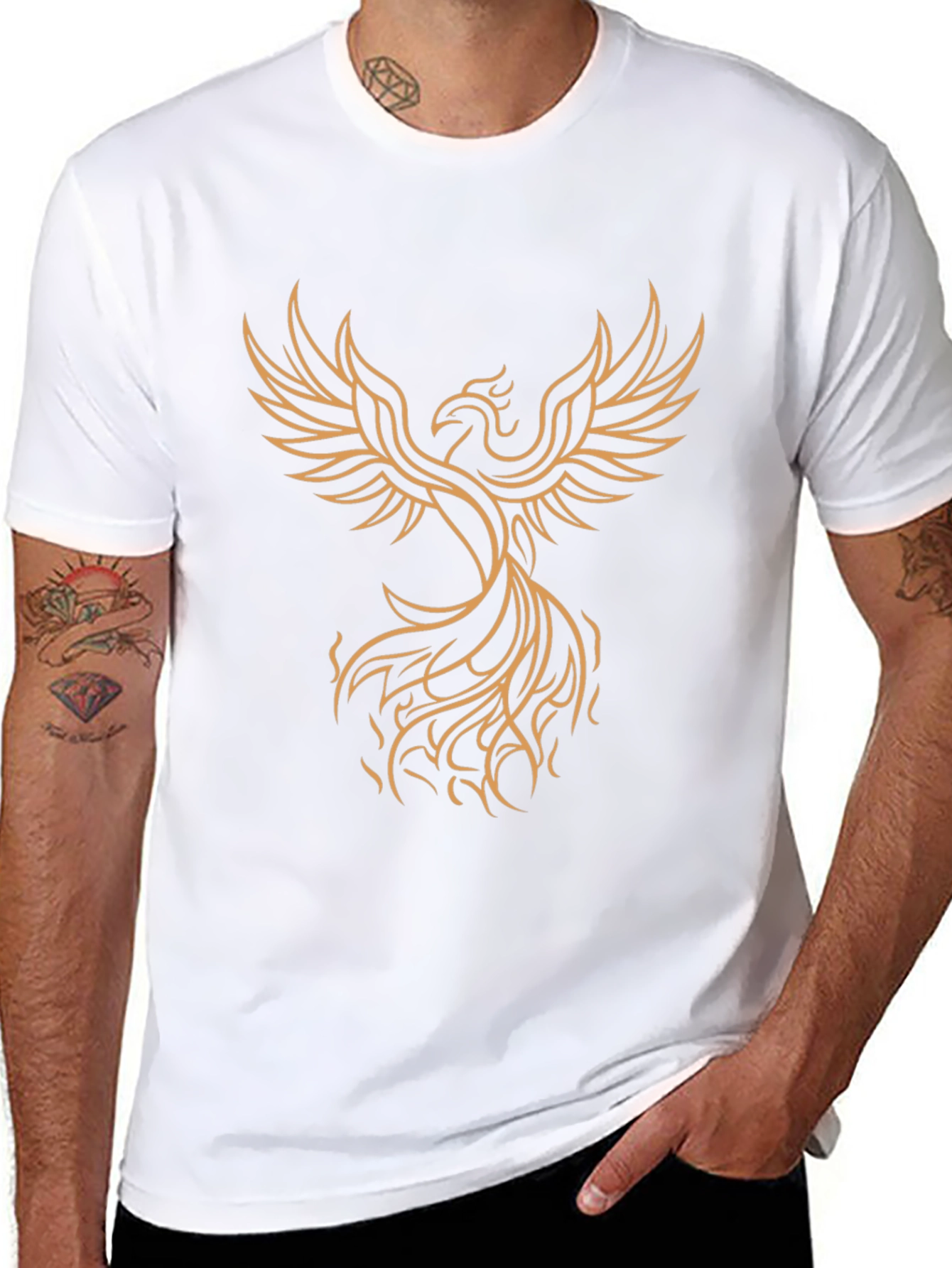 Phoenix Graphic Tee - Rising from the Ashes T-Shirt