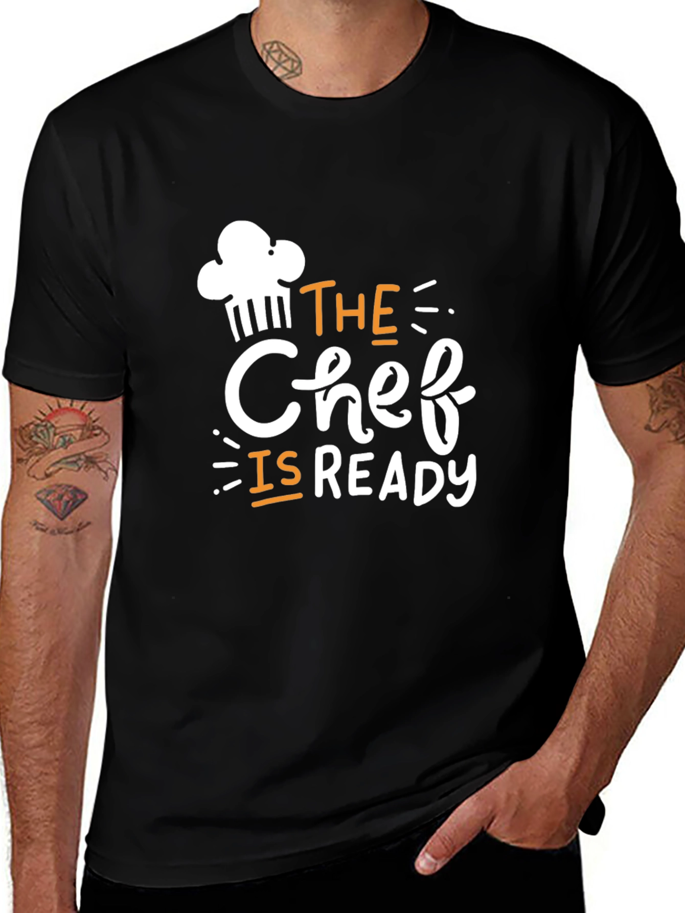 Chef Is Ready Graphic T-Shirt