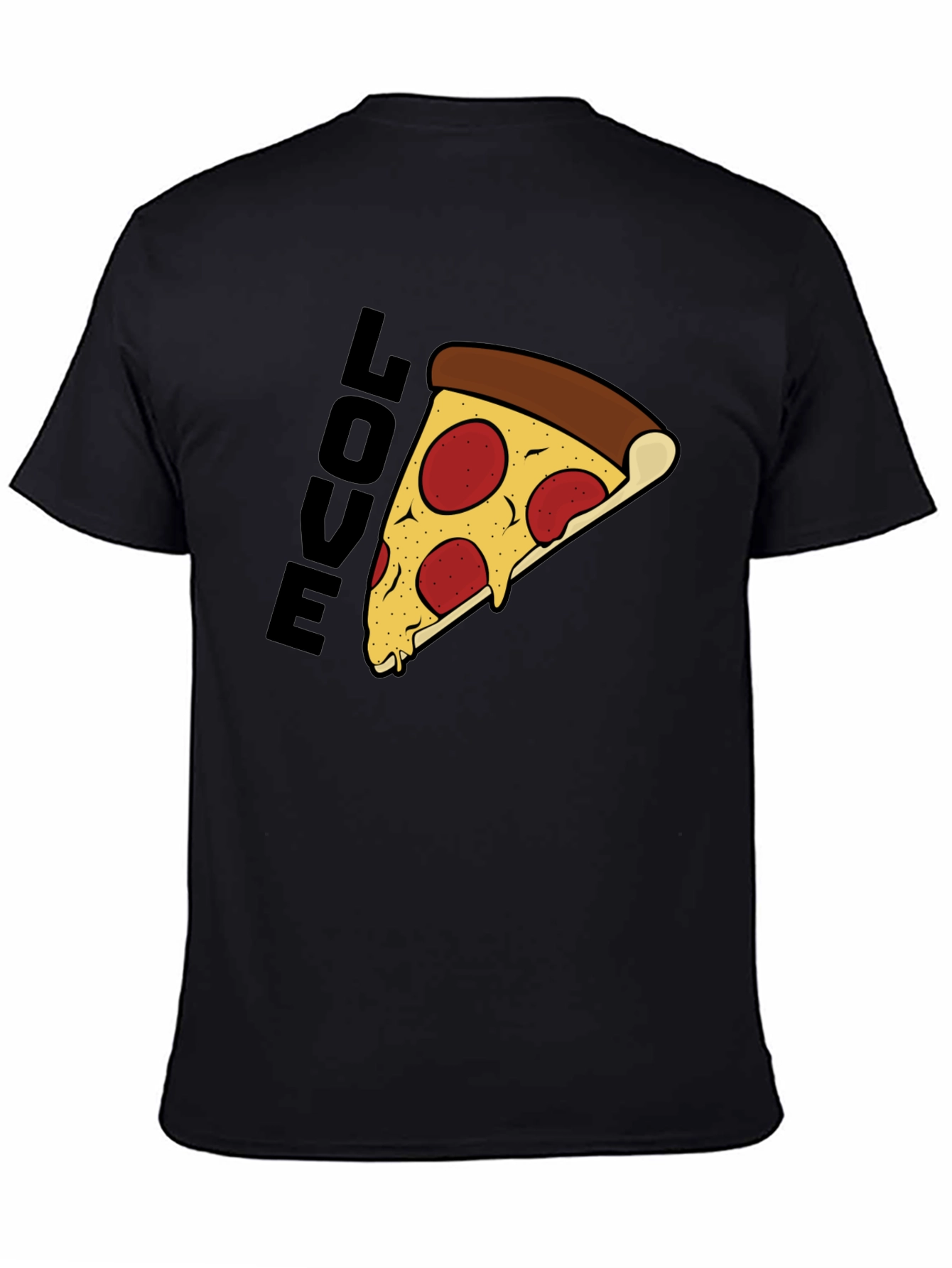 Pizza Love Graphic Tee - Casual Unisex T-Shirt