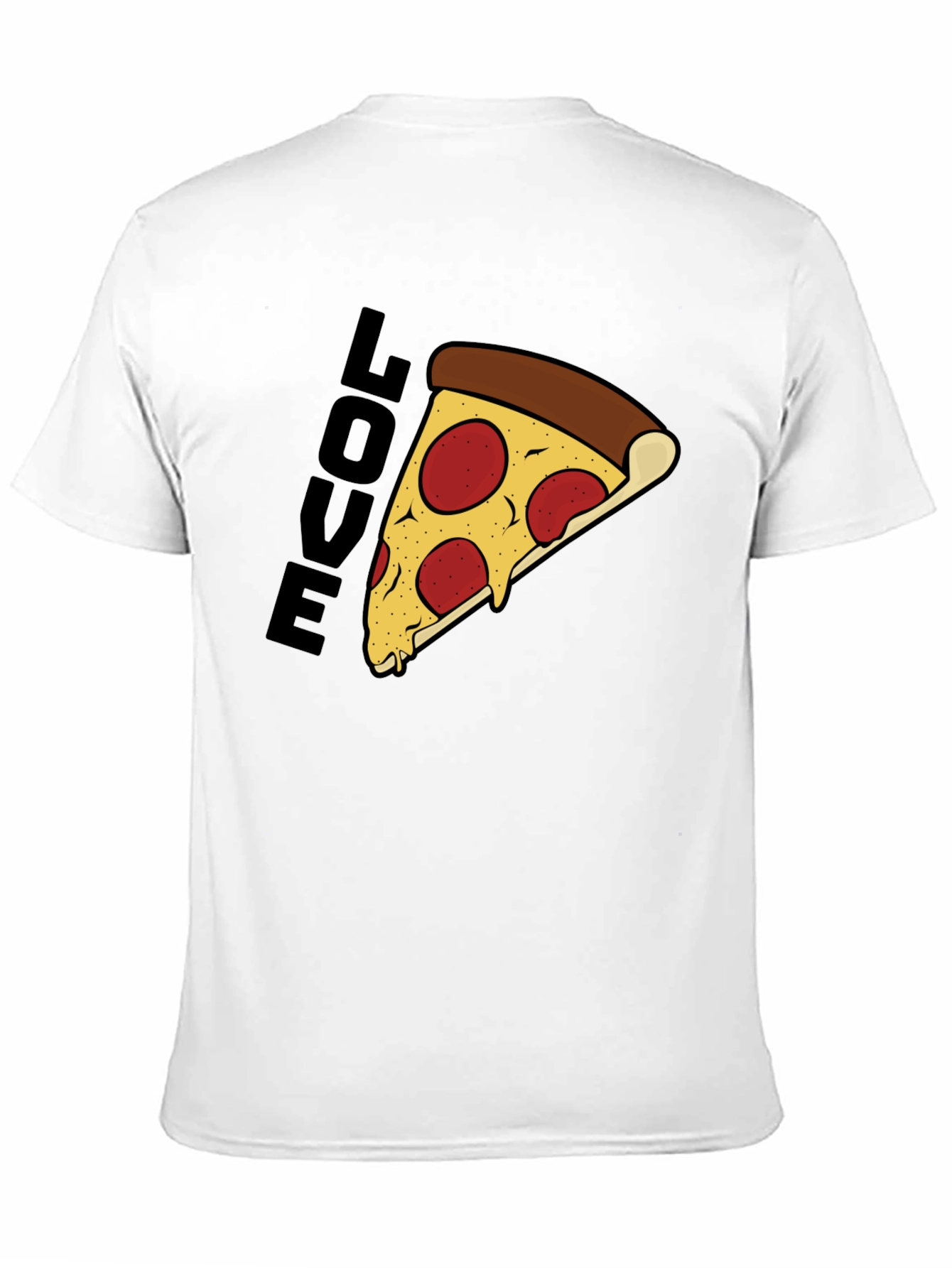 Pizza Love Graphic Tee - Casual Unisex T-Shirt