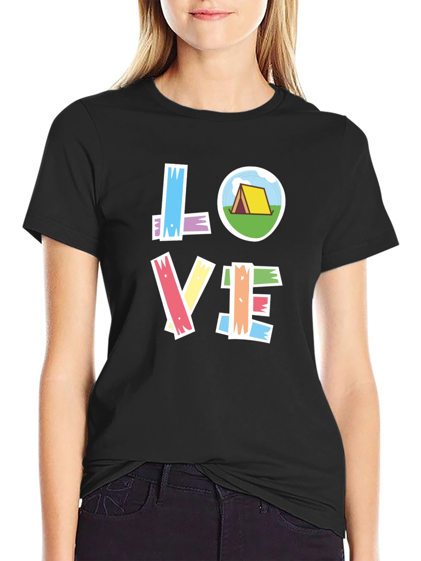 Camping Lover Graphic Tee - Adventure Awaits!