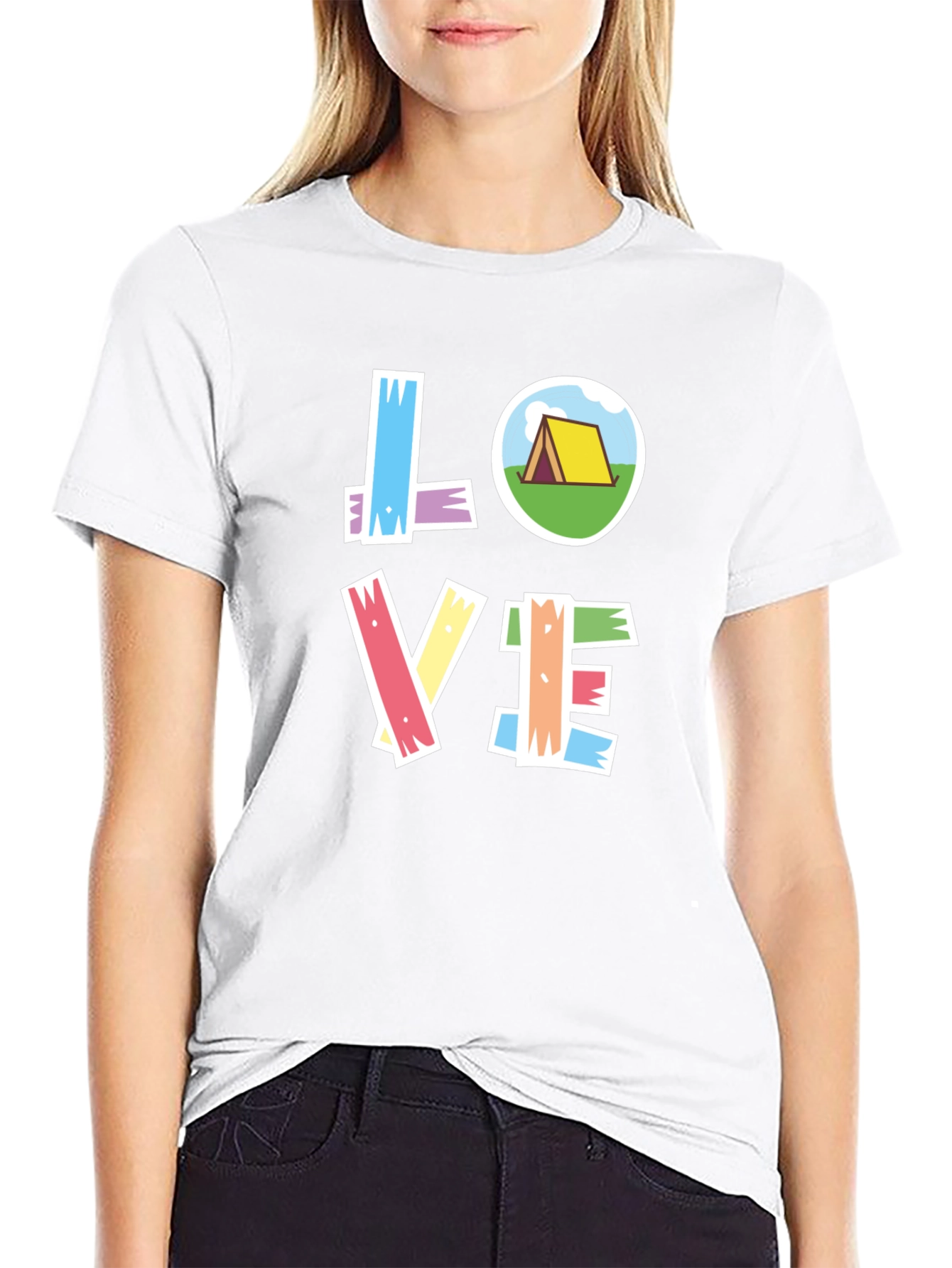 Camping Lover Graphic Tee - Adventure Awaits!
