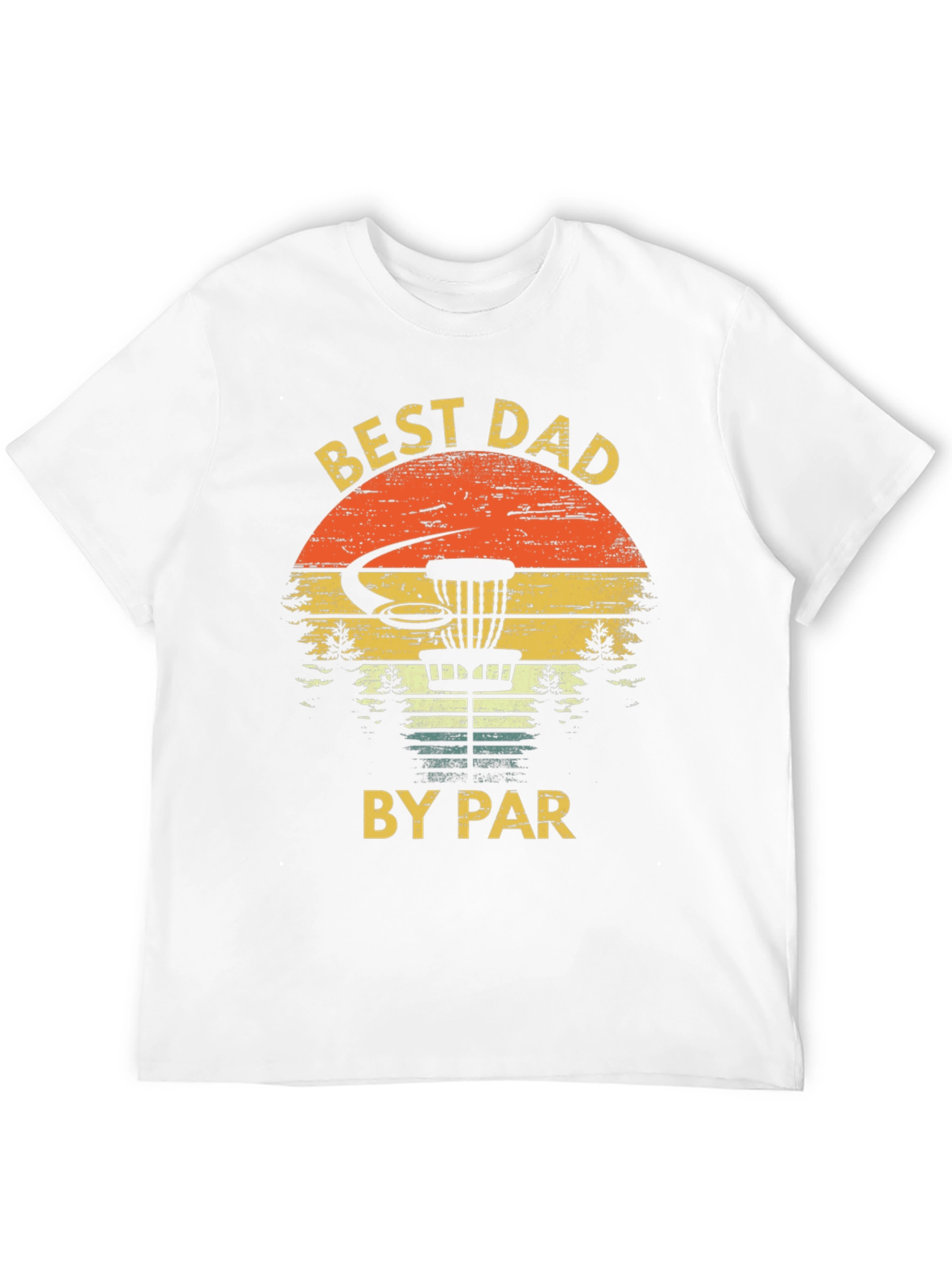 Best Dad By Par Disc Golf T-Shirt