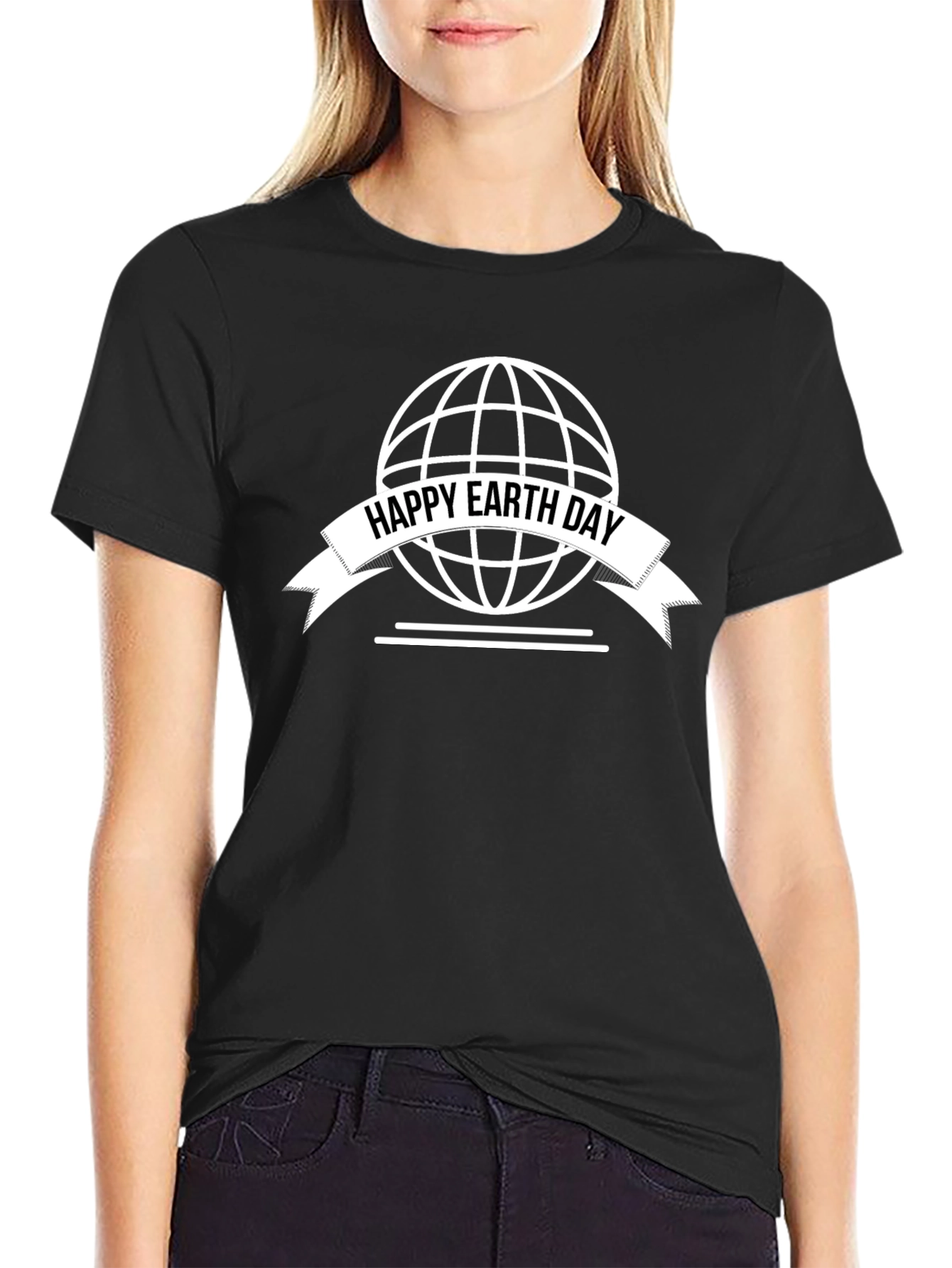 Happy Earth Day T-Shirt - Globe Graphic Tee