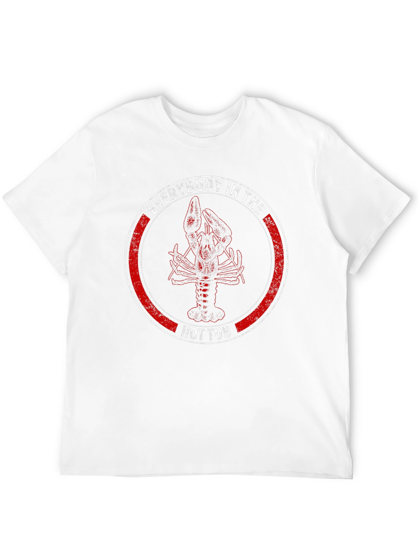 Lobster Hot Tub T-Shirt - Funny Graphic Tee