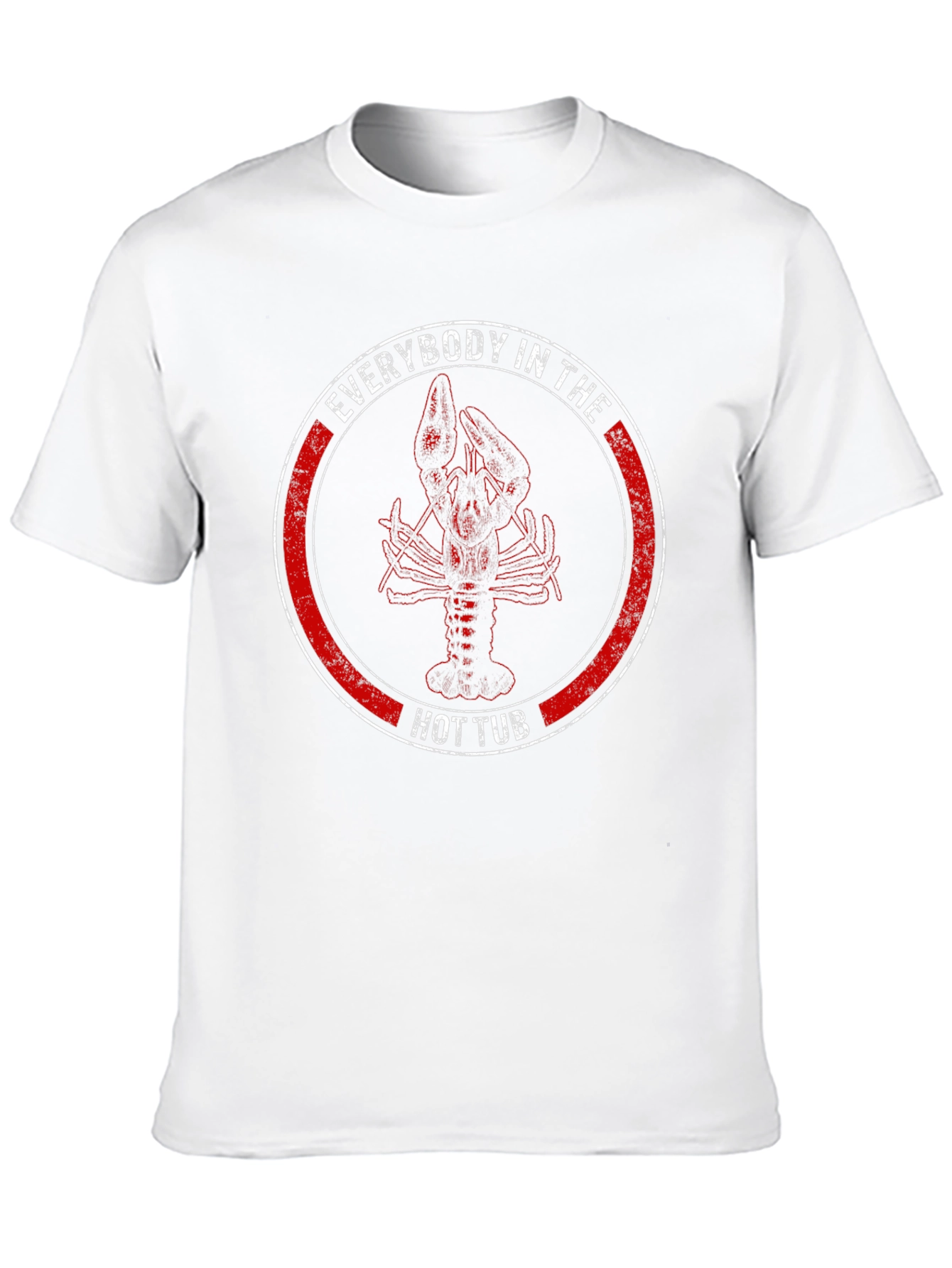 Lobster Hot Tub T-Shirt - Funny Graphic Tee