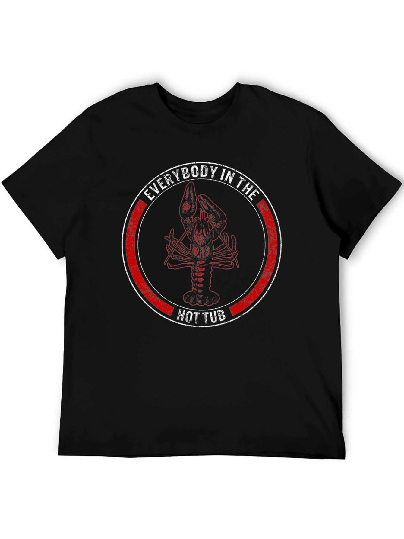 Lobster Hot Tub T-Shirt - Funny Graphic Tee