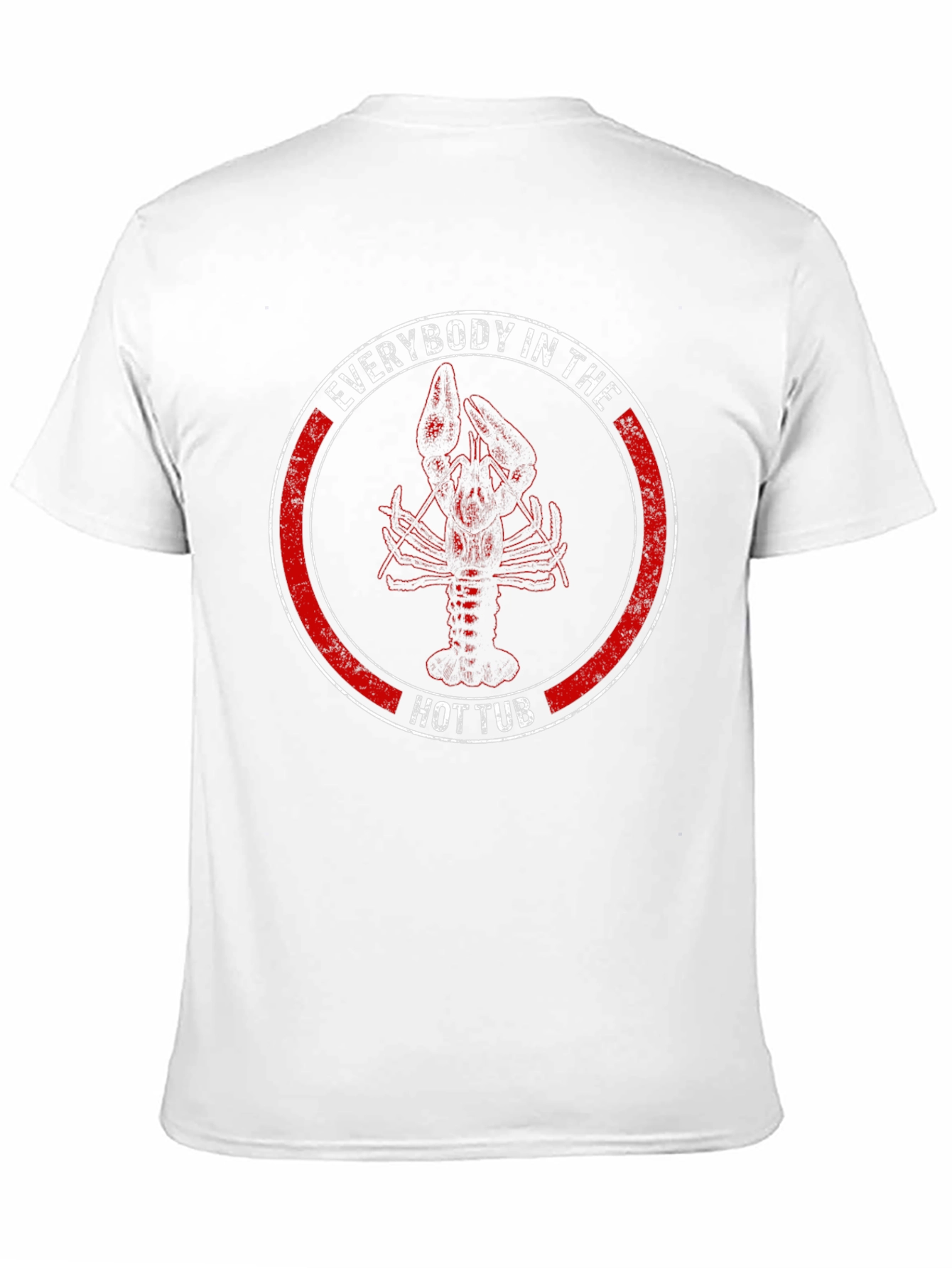 Lobster Hot Tub T-Shirt - Funny Graphic Tee