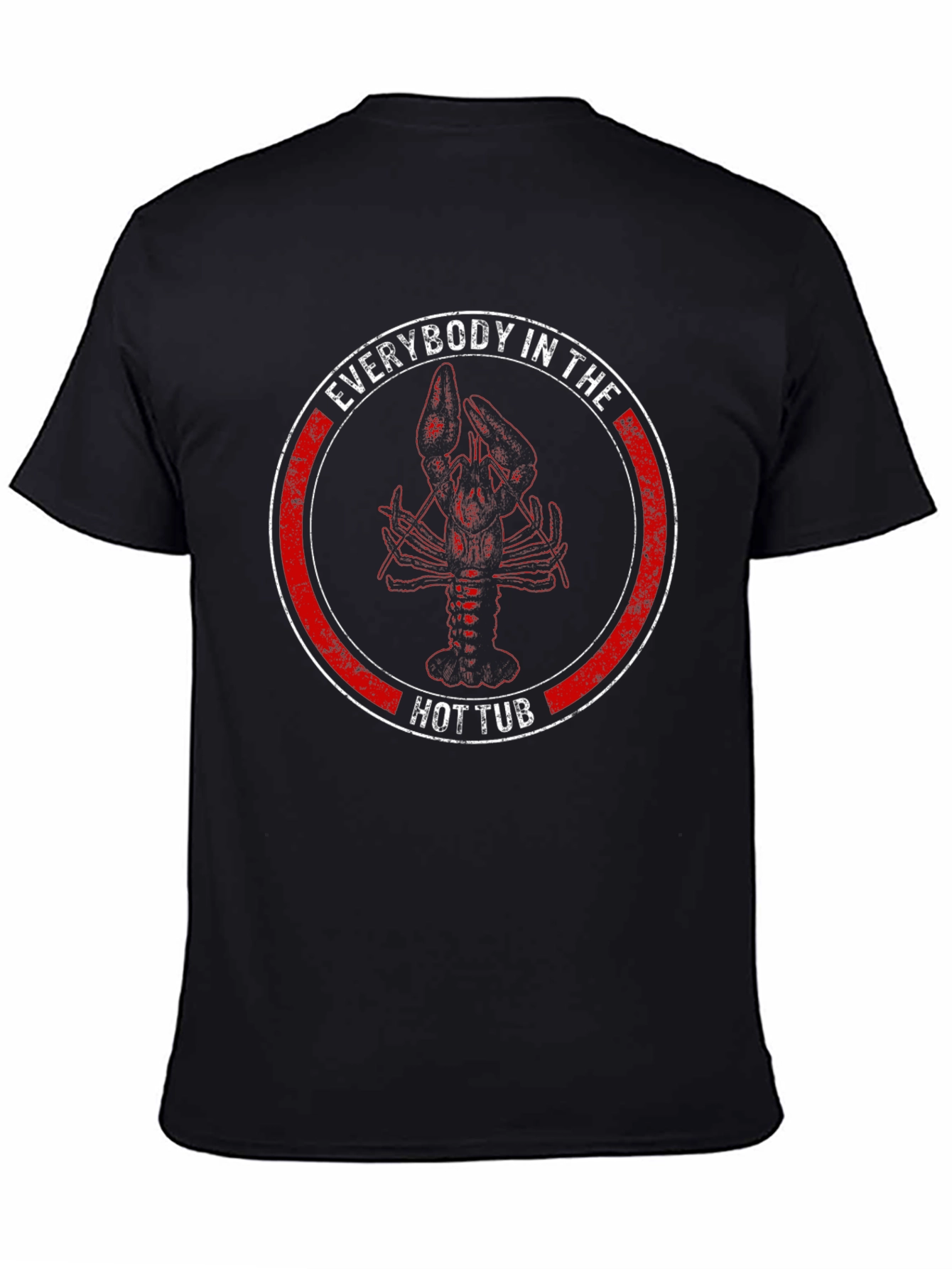Lobster Hot Tub T-Shirt - Funny Graphic Tee