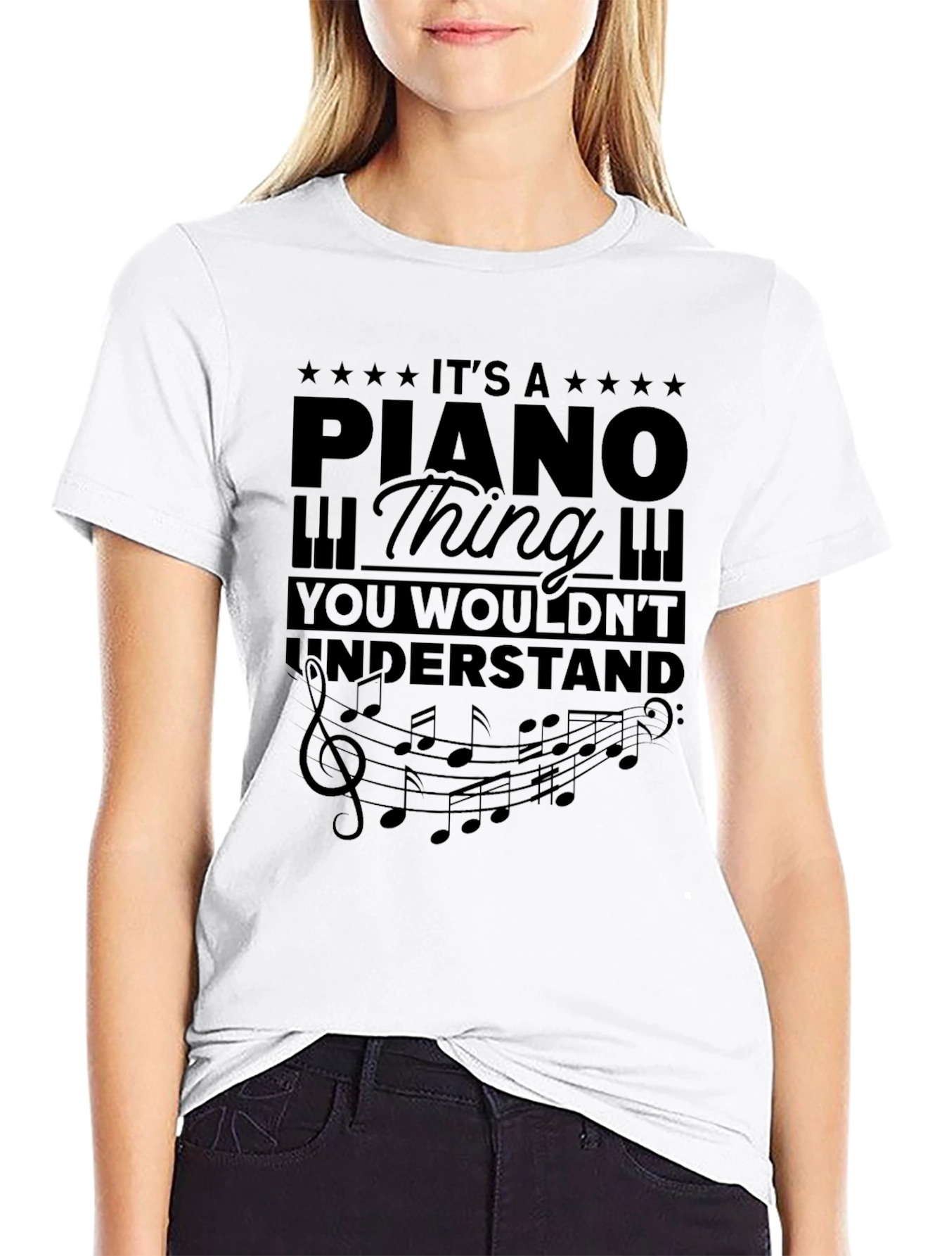 Its A Piano Thing Graphic T-Shirt