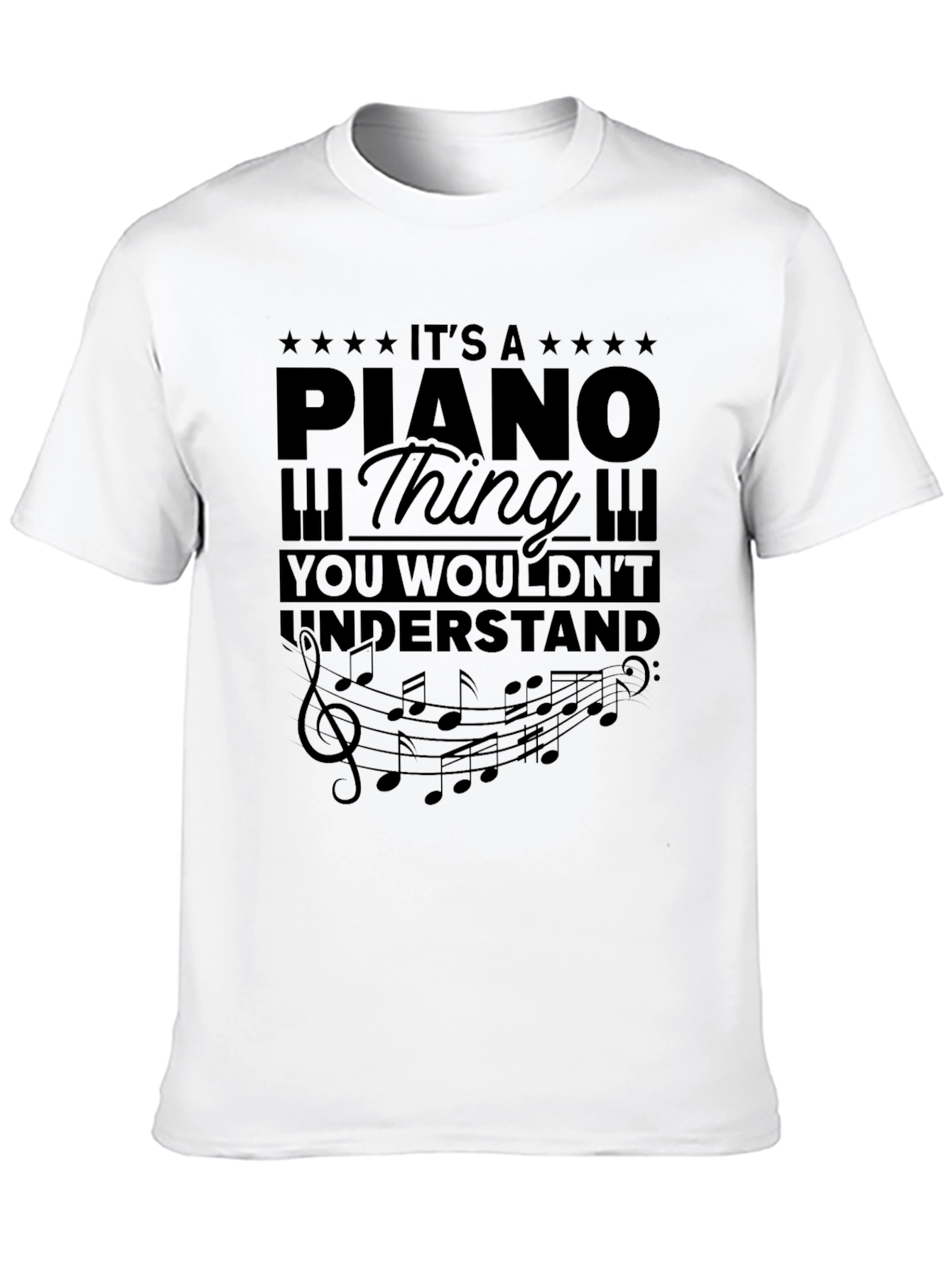 Its A Piano Thing Graphic T-Shirt