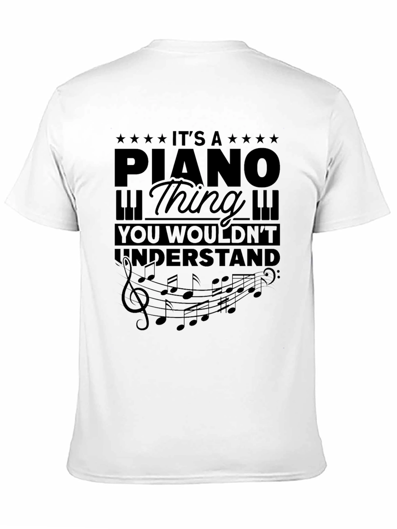 Its A Piano Thing Graphic T-Shirt