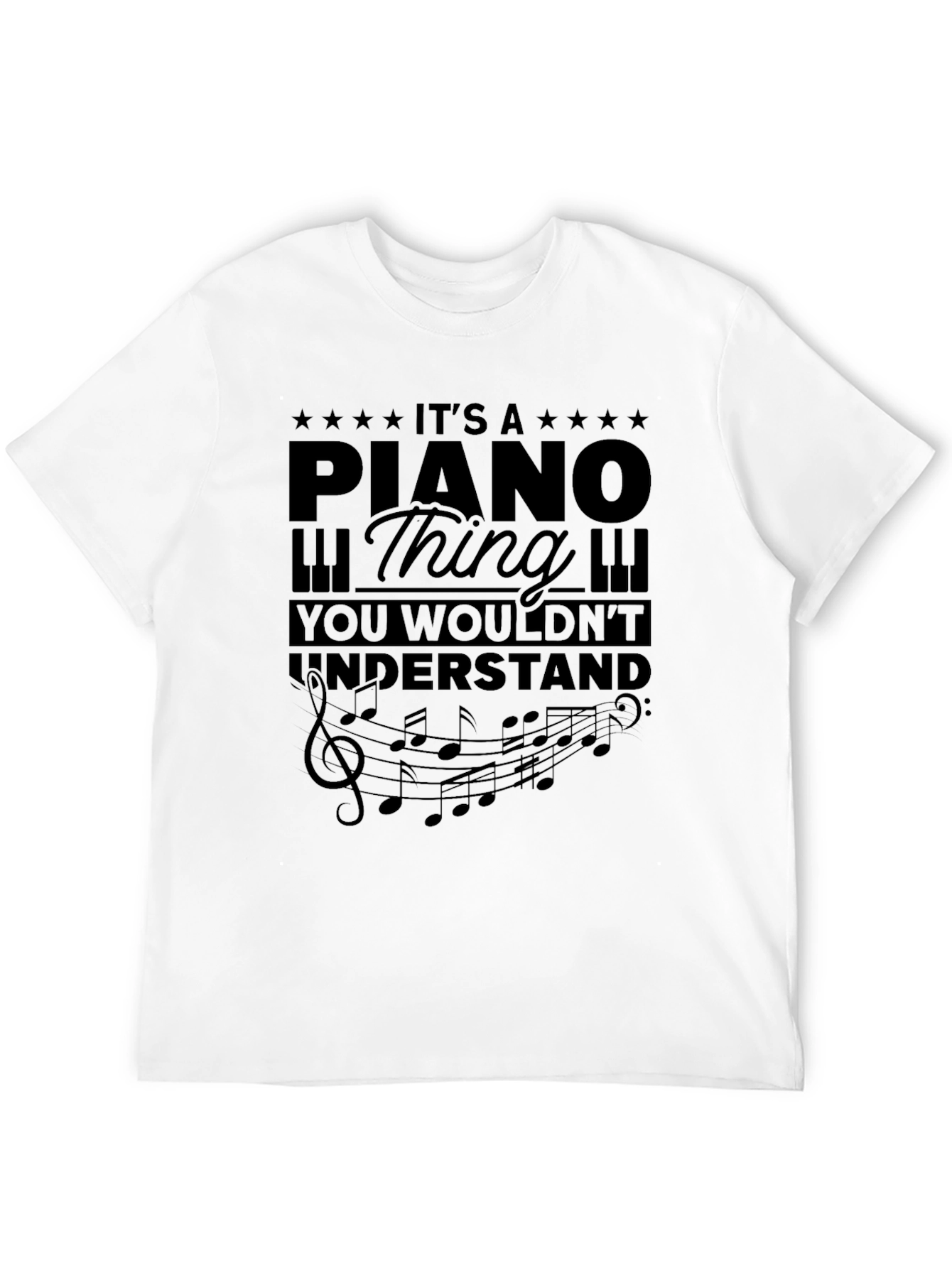 Its A Piano Thing Graphic T-Shirt