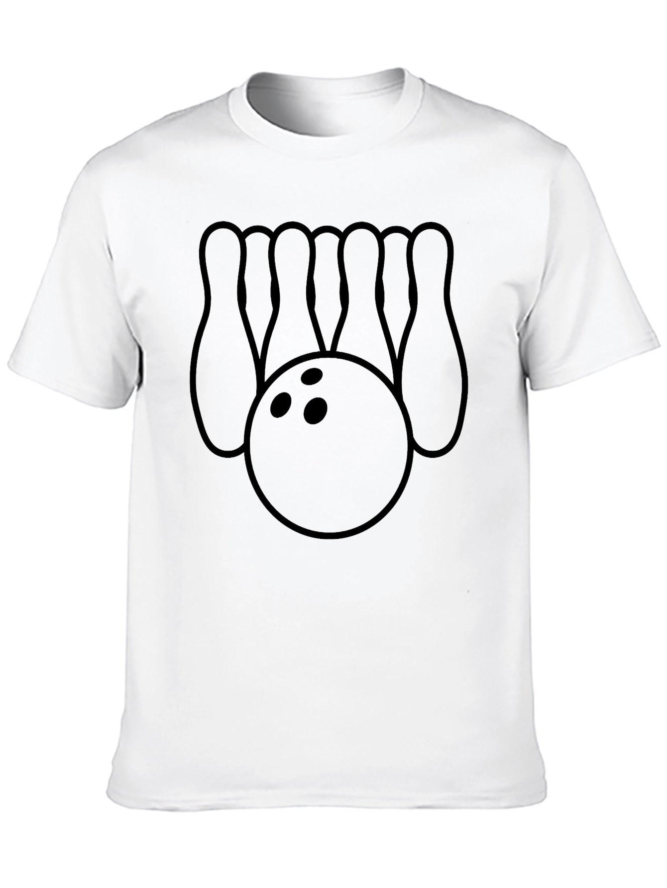 Bowling Strike Graphic Tee