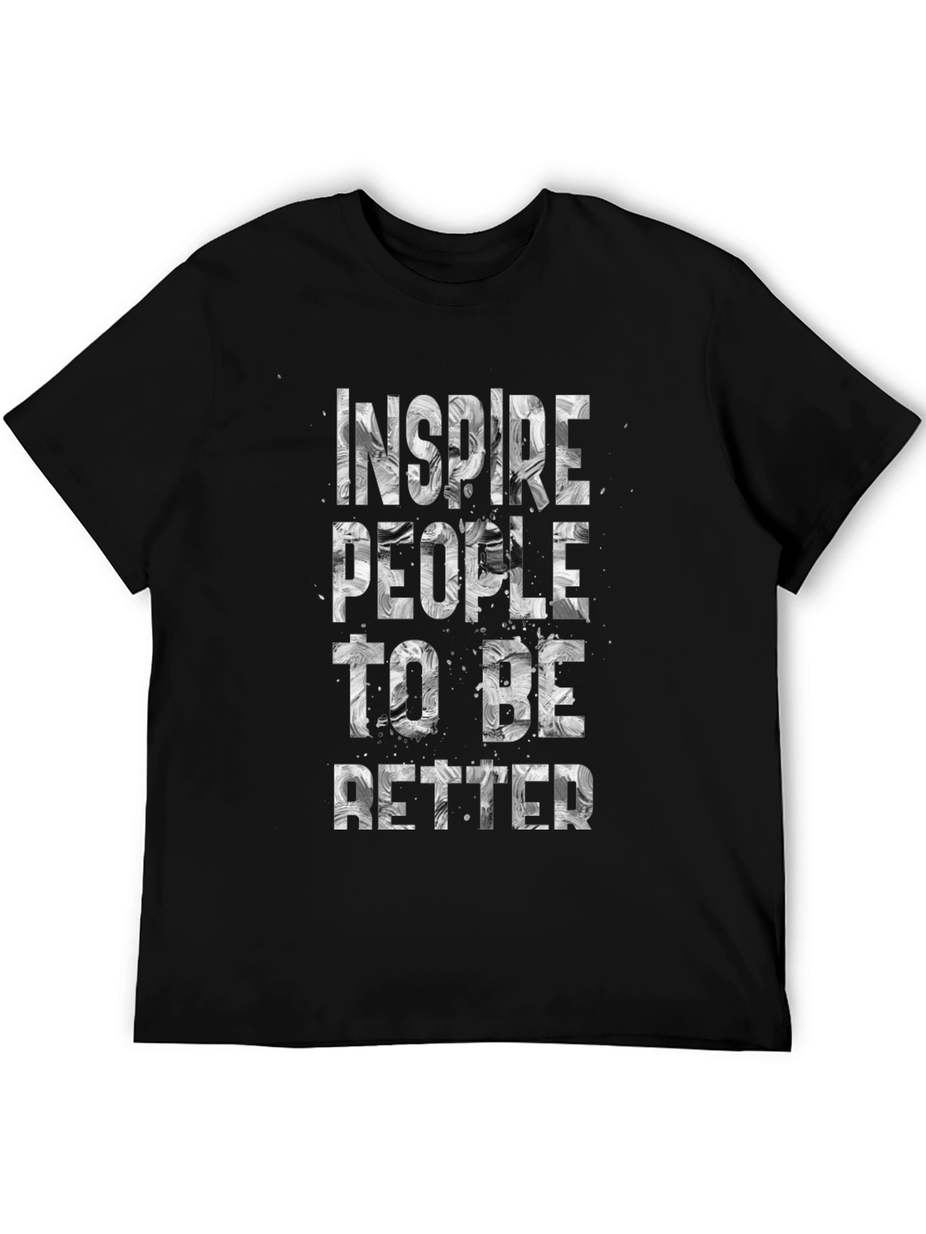 Inspire Graphic Black T-Shirt
