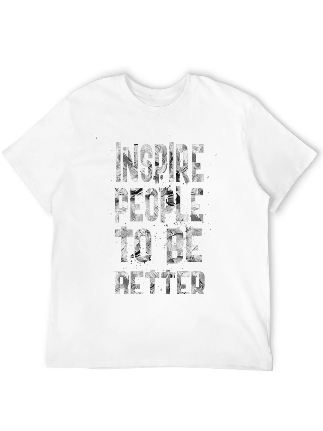 Inspire Graphic Black T-Shirt