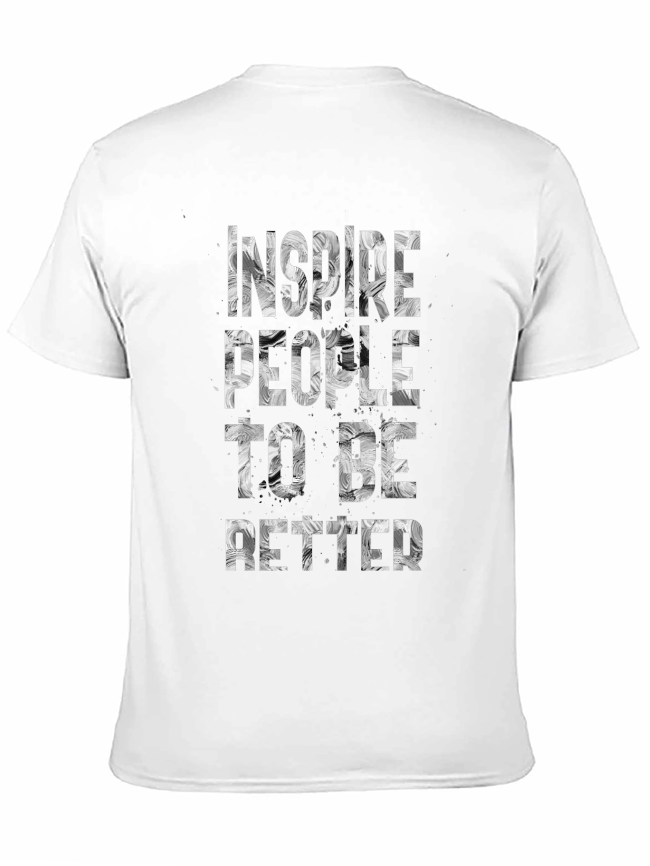 Inspire Graphic Black T-Shirt