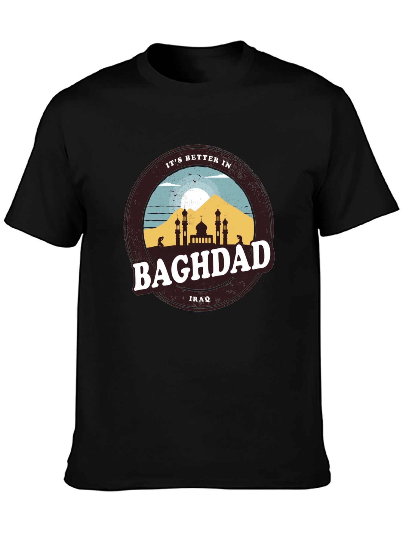 Baghdad Iraq T-Shirt - Travel Souvenir Tee