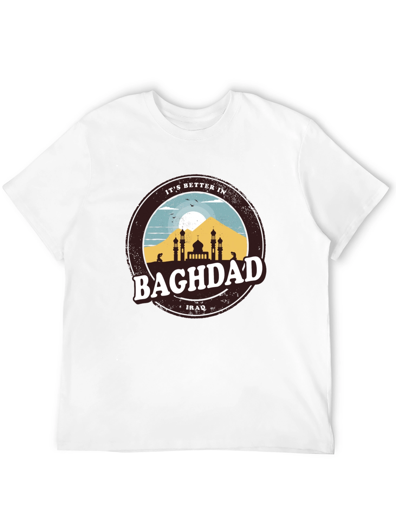 Baghdad Iraq T-Shirt - Travel Souvenir Tee