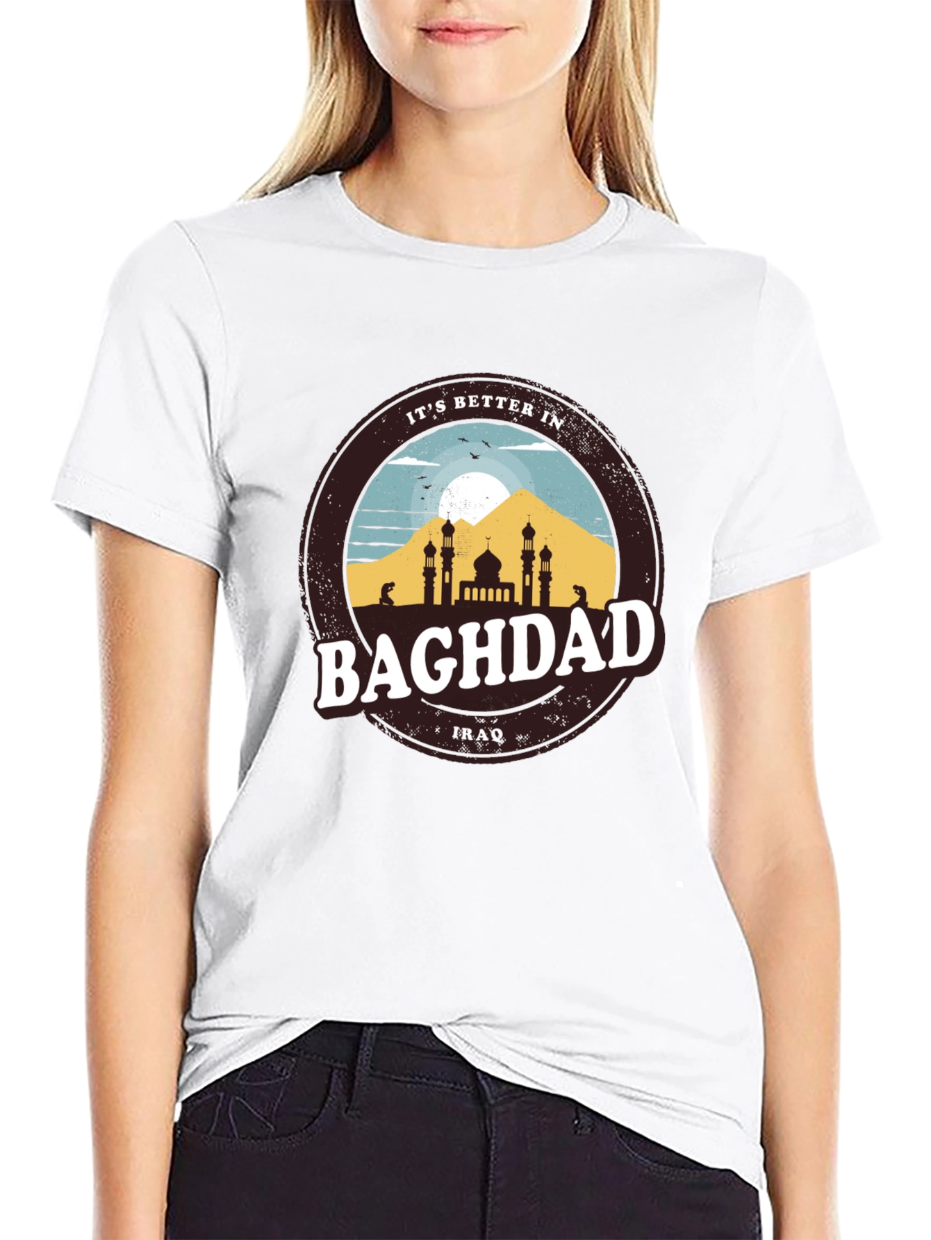 Baghdad Iraq T-Shirt - Travel Souvenir Tee
