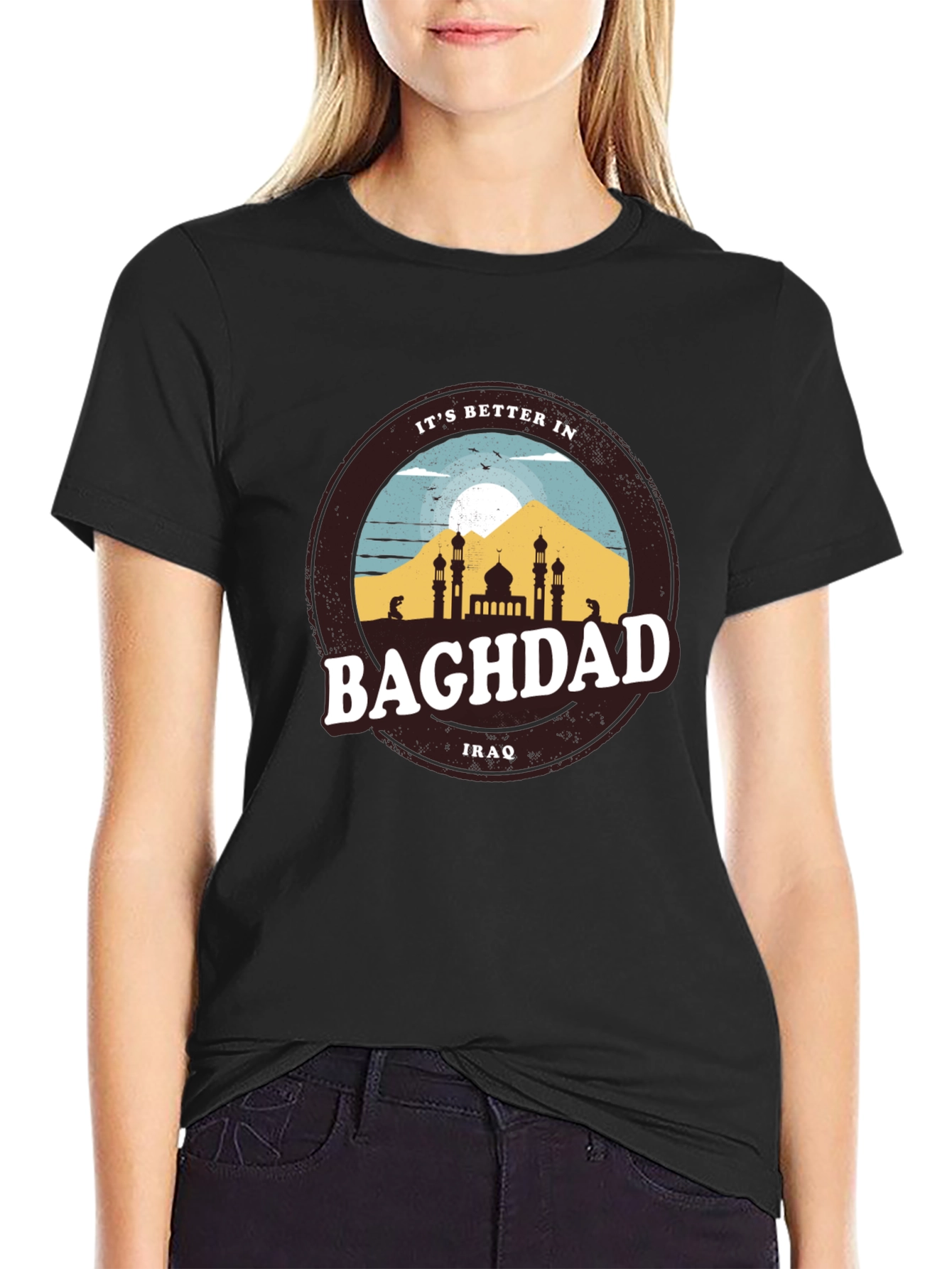 Baghdad Iraq T-Shirt - Travel Souvenir Tee