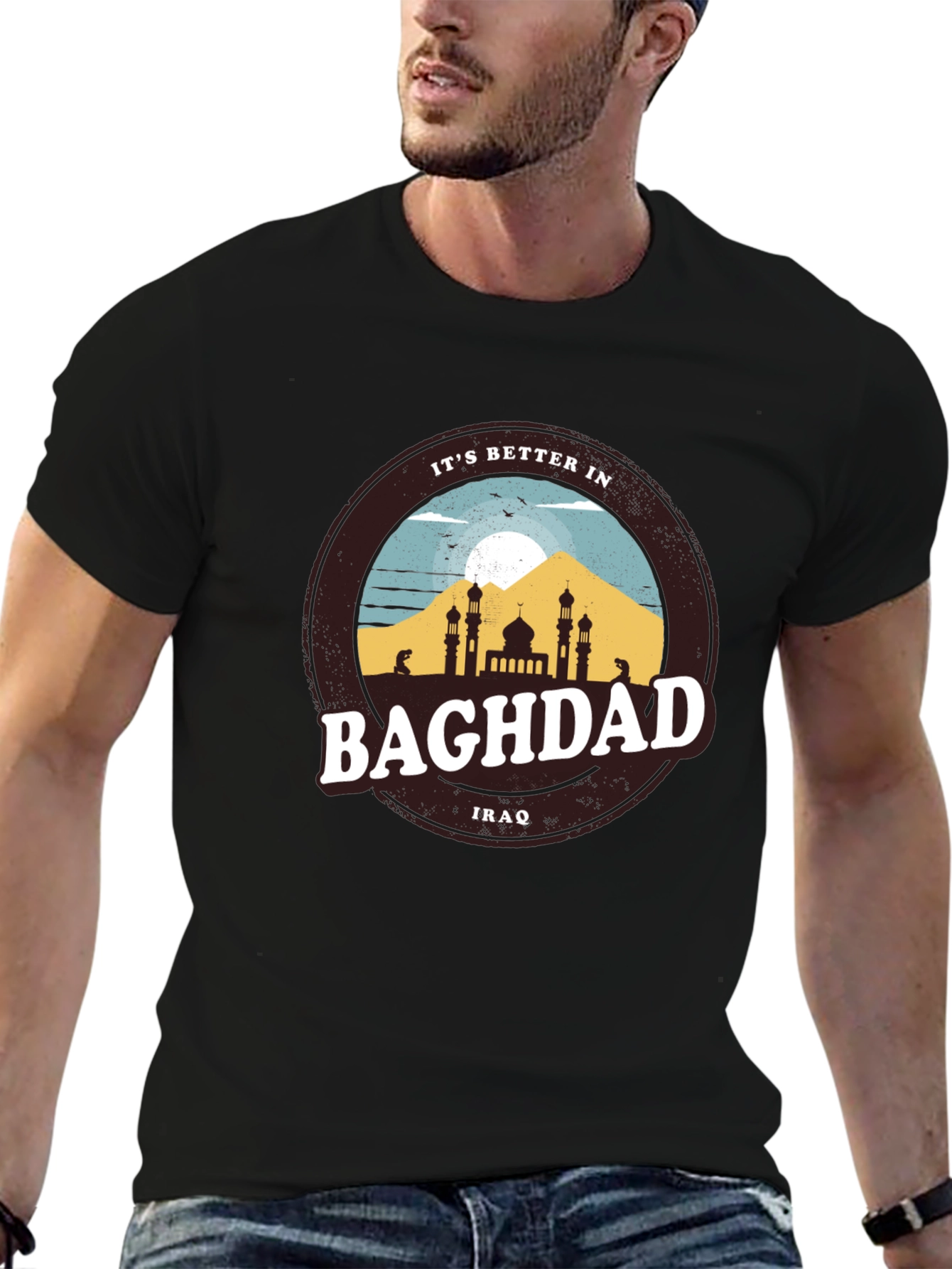 Baghdad Iraq T-Shirt - Travel Souvenir Tee