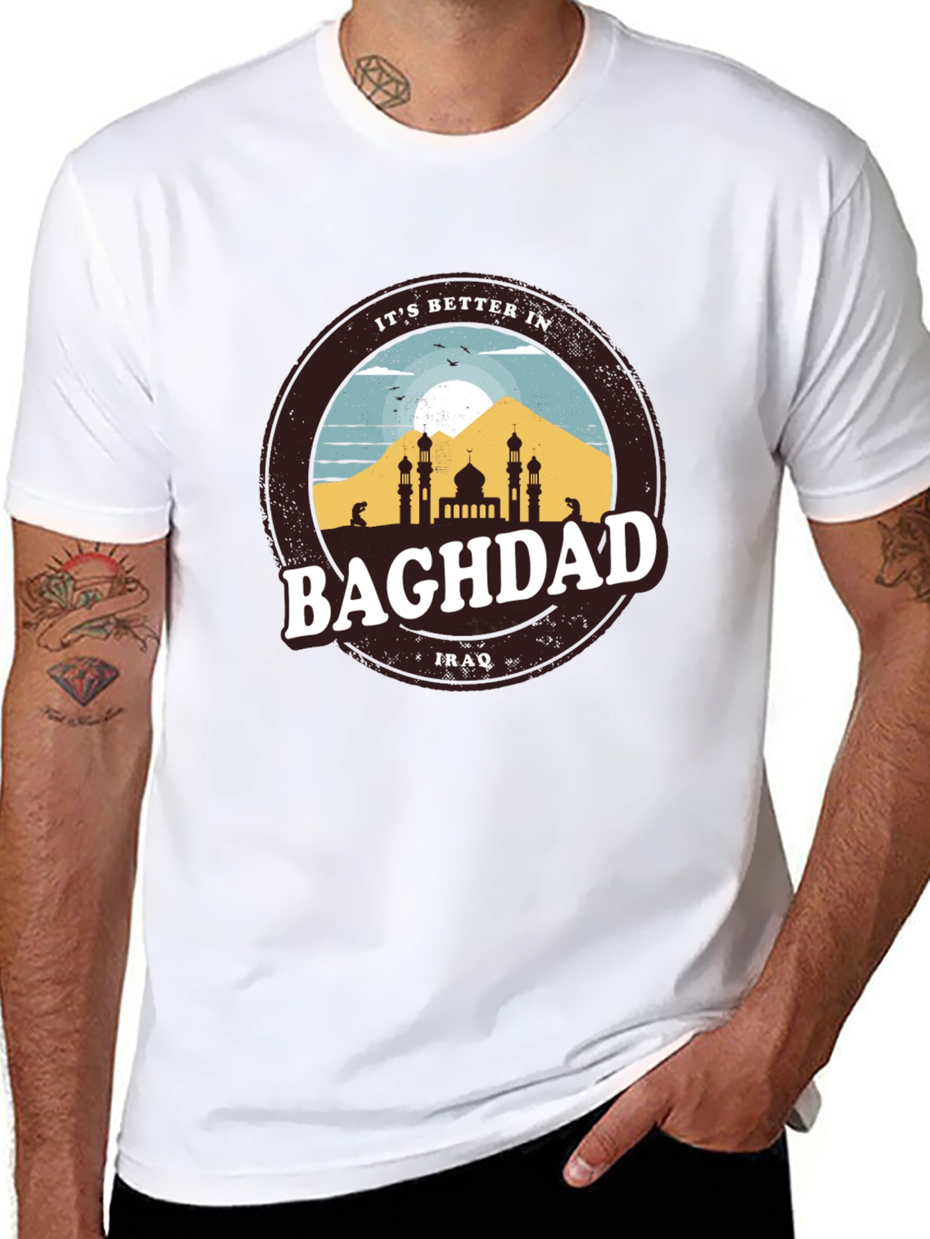 Baghdad Iraq T-Shirt - Travel Souvenir Tee