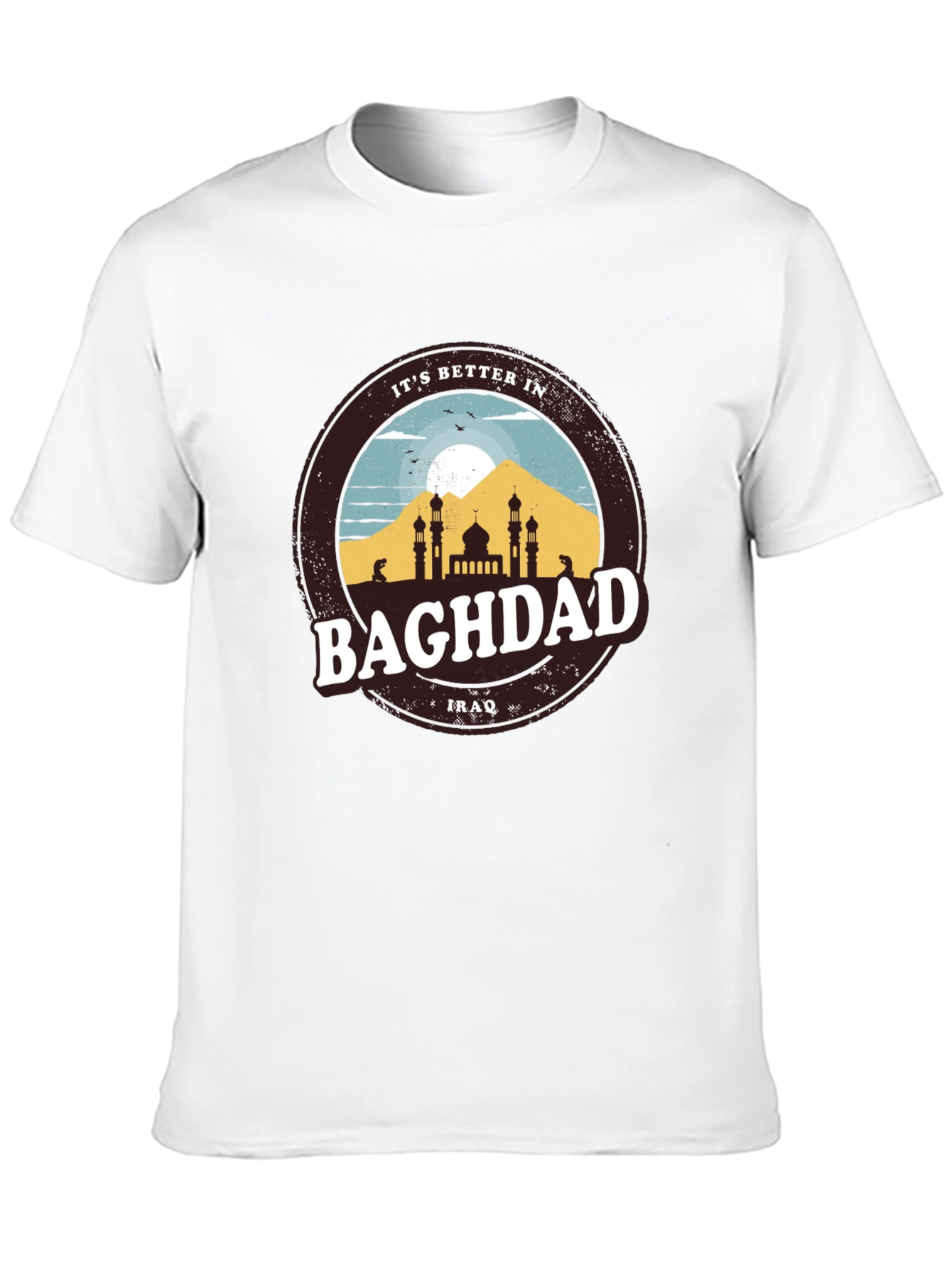 Baghdad Iraq T-Shirt - Travel Souvenir Tee
