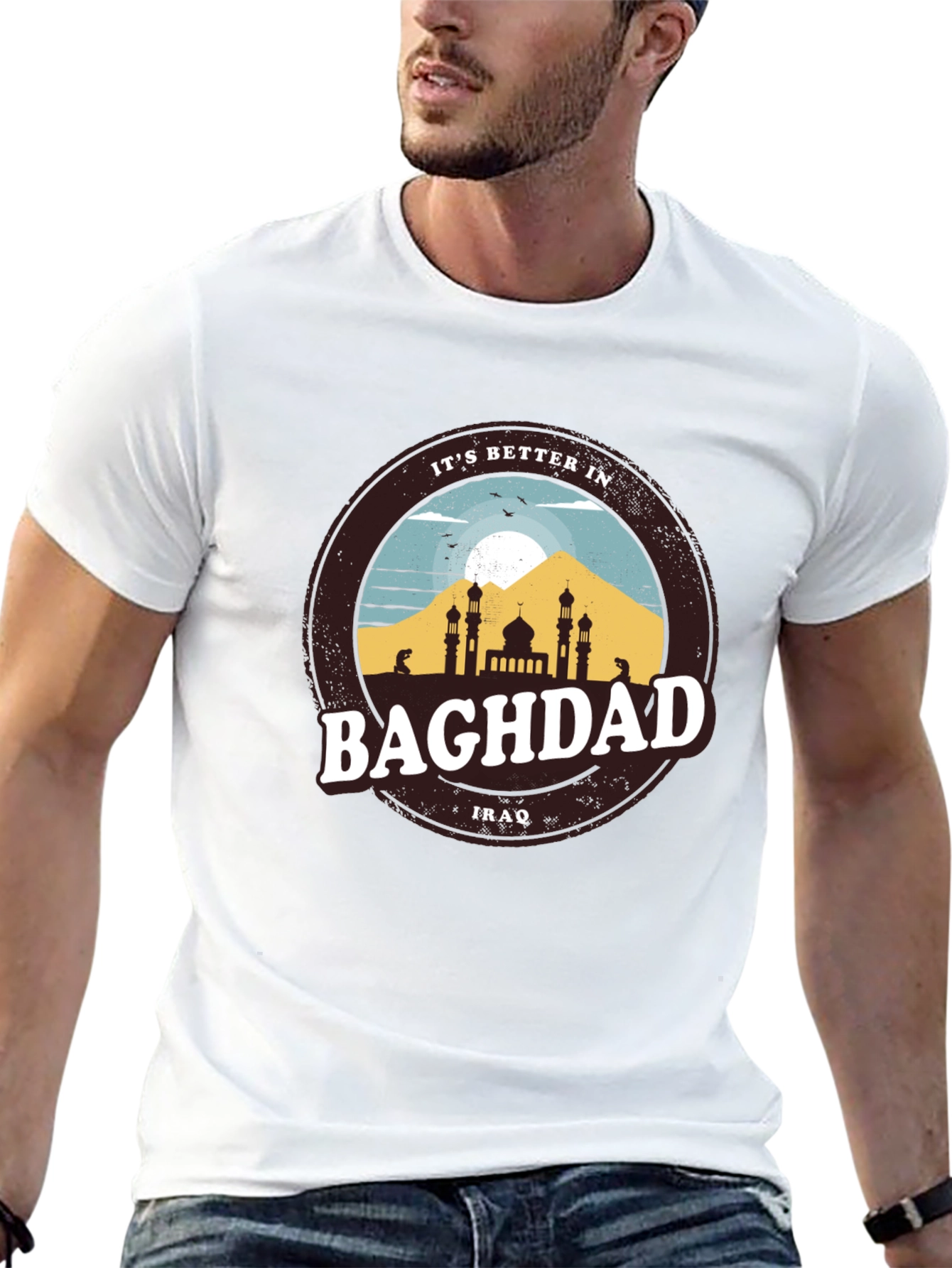 Baghdad Iraq T-Shirt - Travel Souvenir Tee