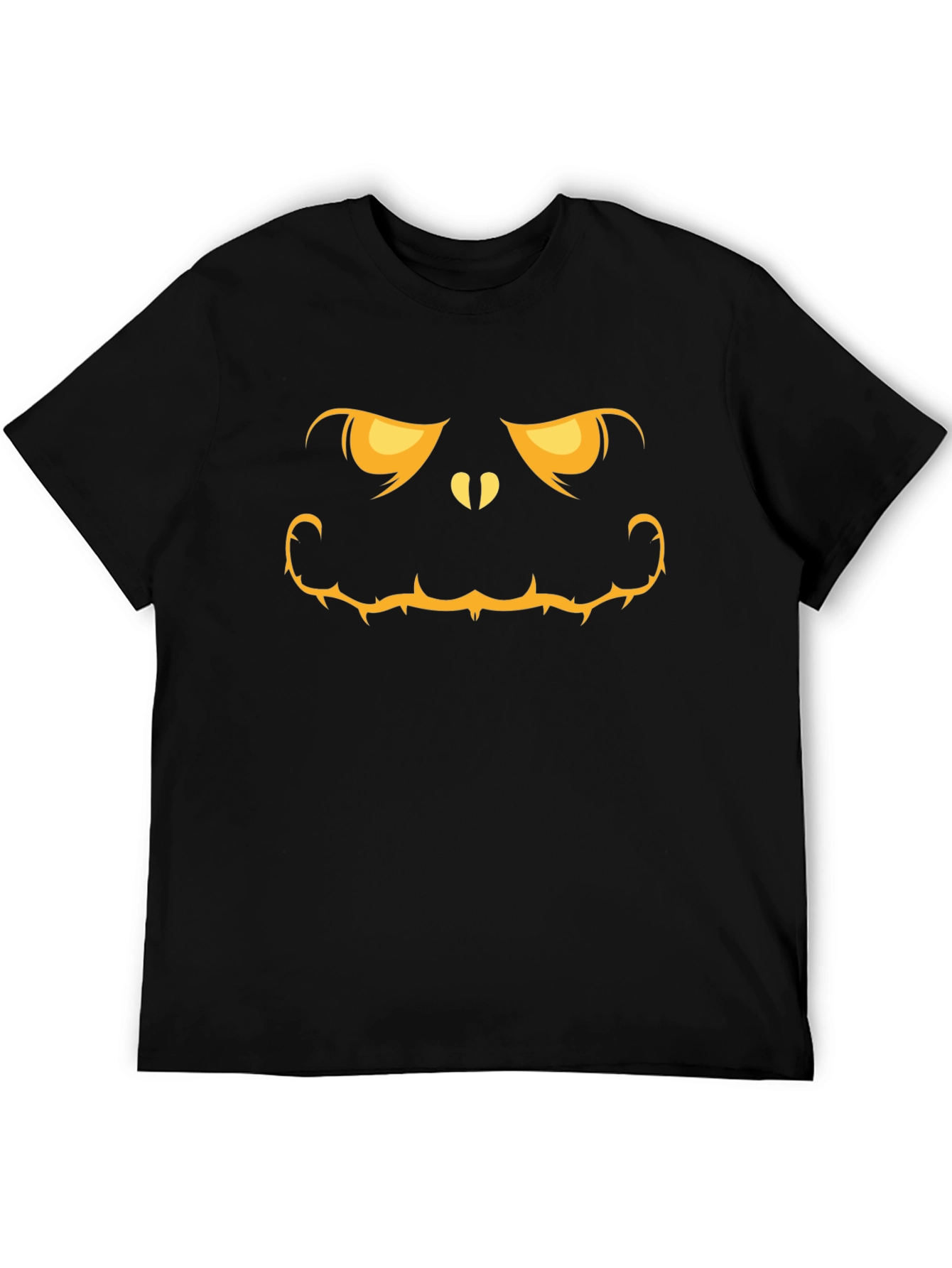 Spooky Pumpkin Face Graphic Tee