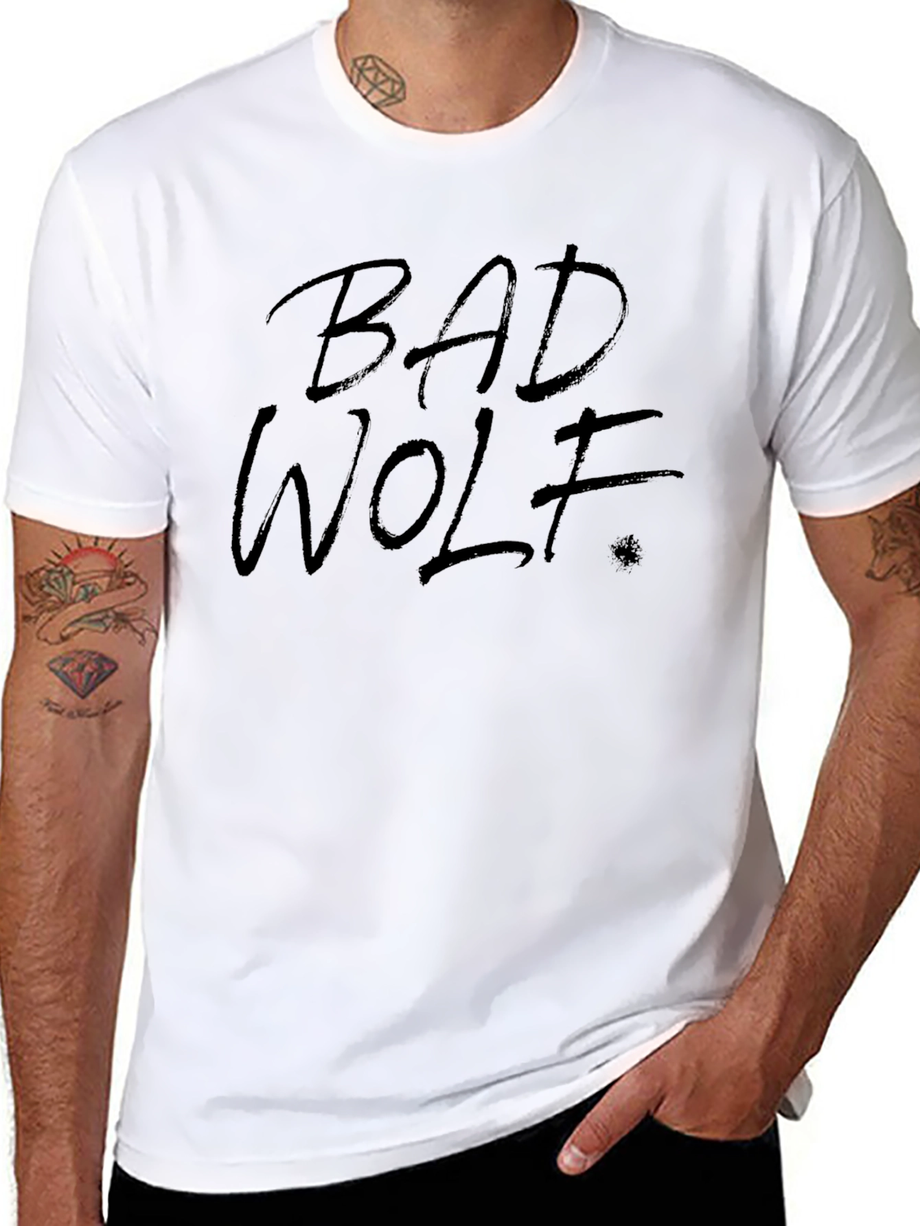 Bad Wolf Graphic Tee - Soft Cotton Blend