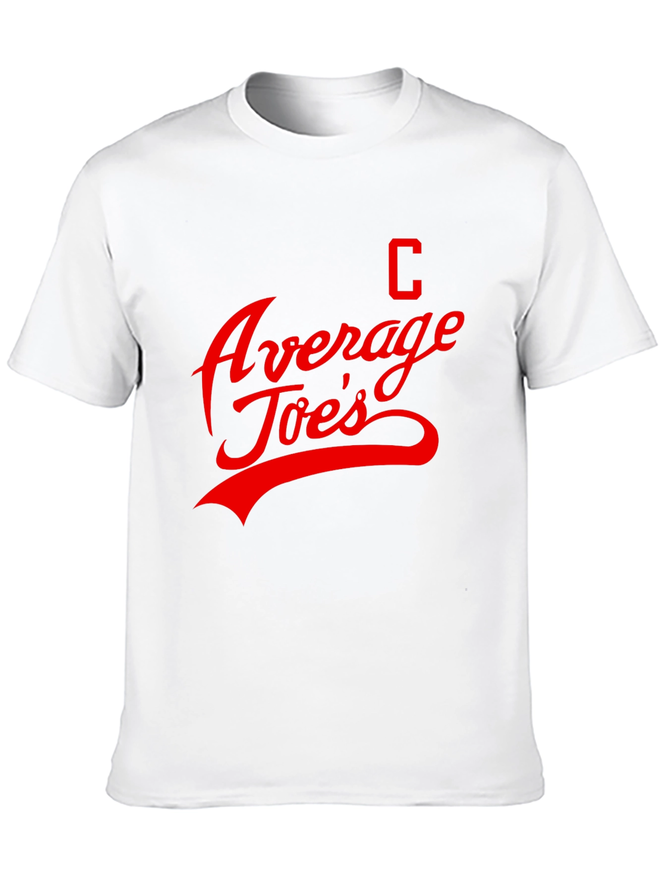 Average Joes T-Shirt - Retro Style Black Tee