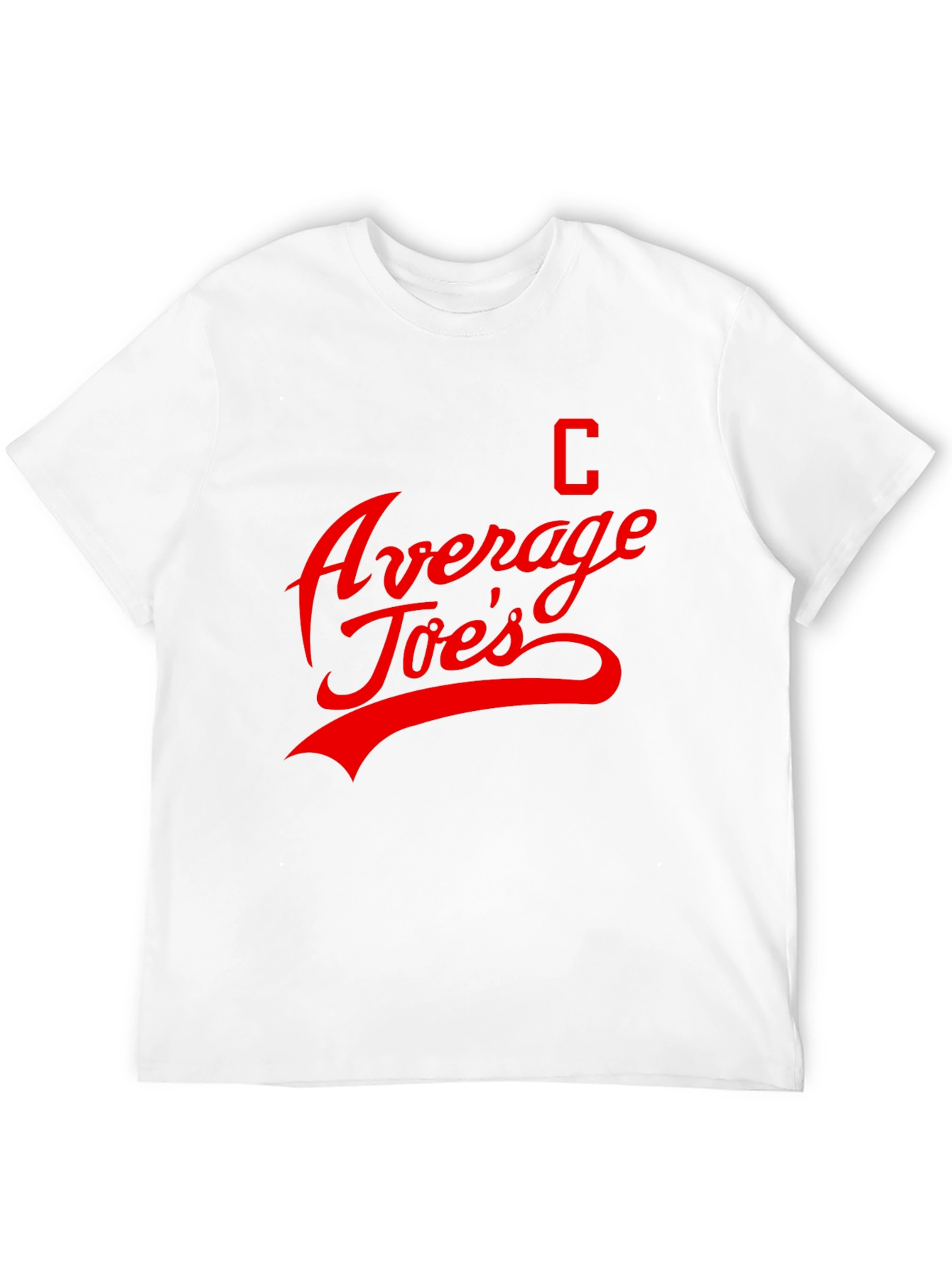 Average Joes T-Shirt - Retro Style Black Tee