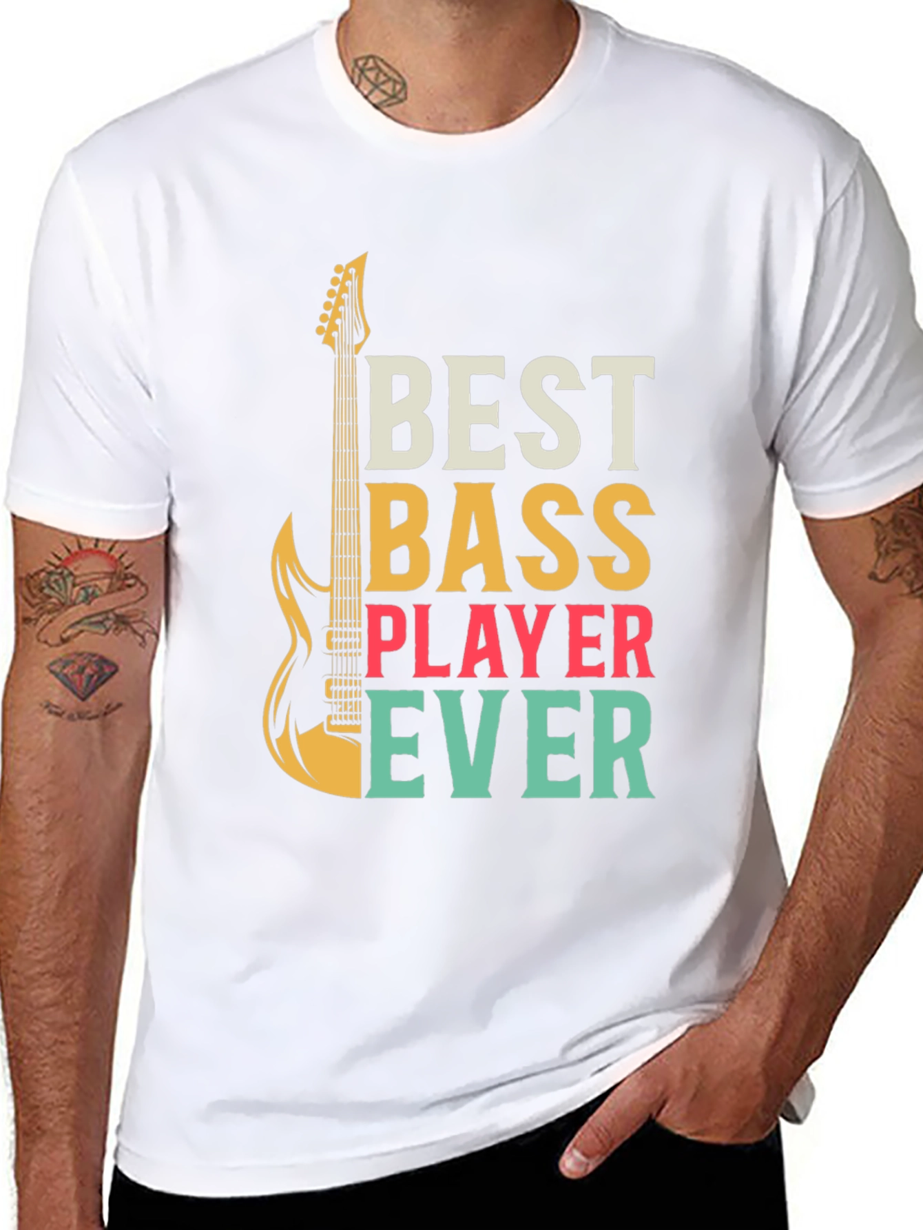 Best Bass Player Ever Graphic T-Shirt