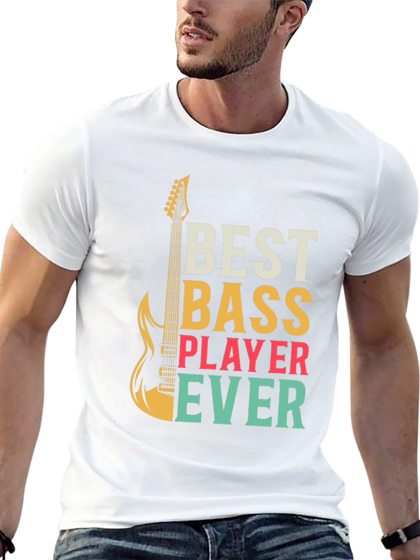 Best Bass Player Ever Graphic T-Shirt