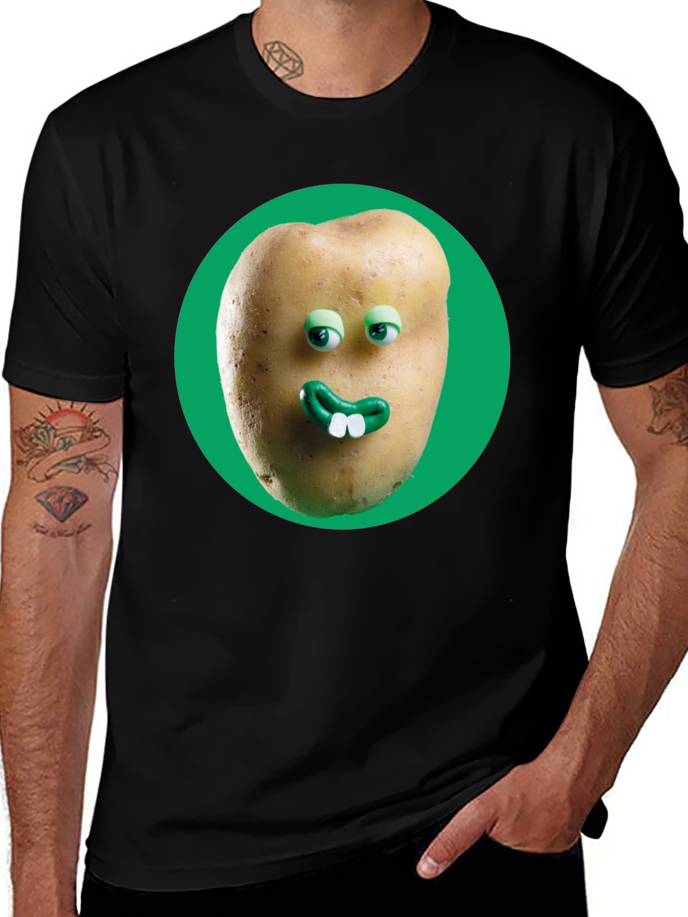 Potato Face Graphic Tee
