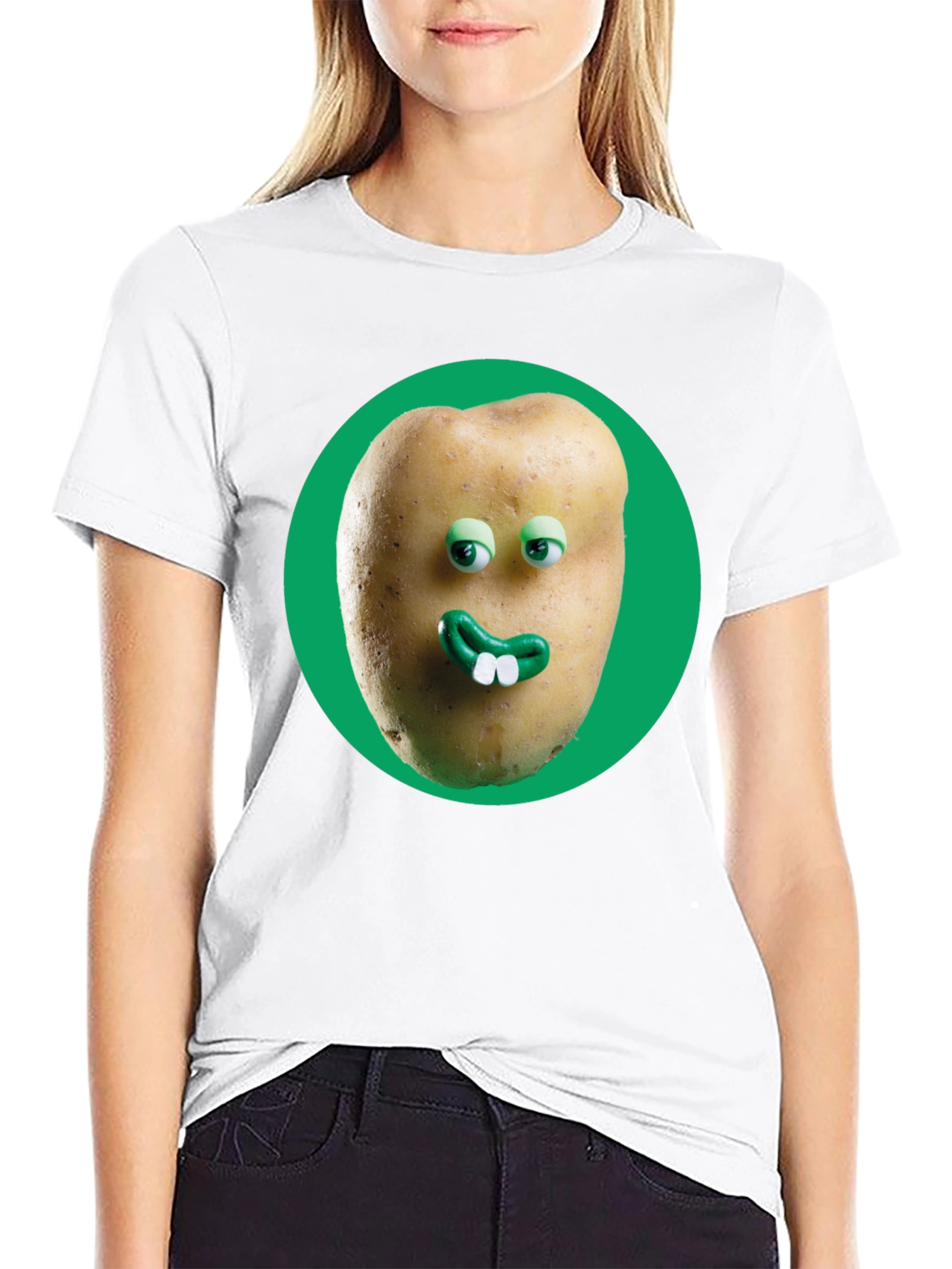 Potato Face Graphic Tee