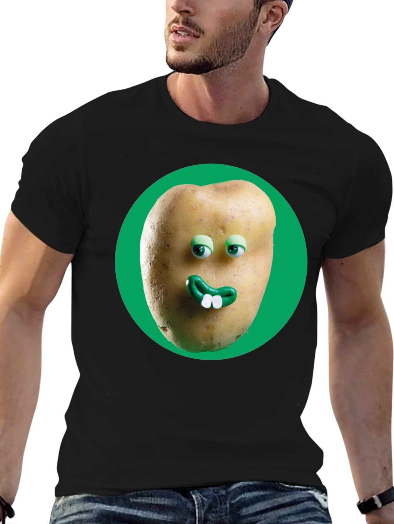 Potato Face Graphic Tee
