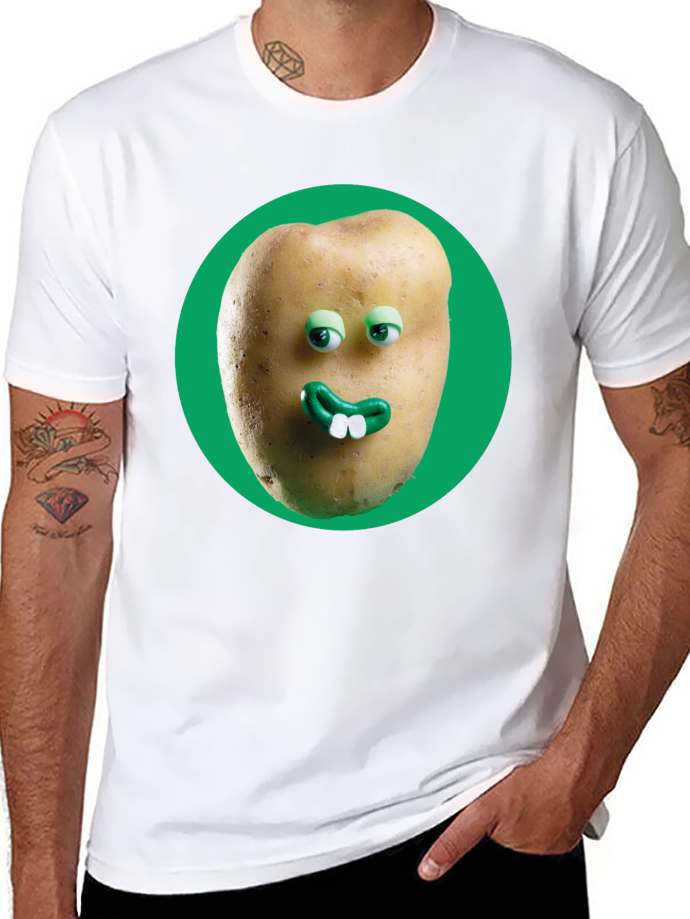 Potato Face Graphic Tee