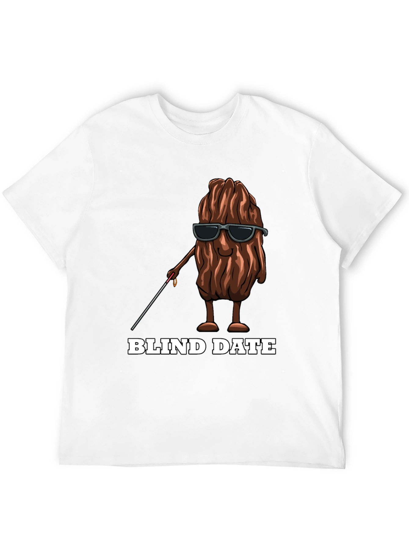 Funny Blind Date T-Shirt - Novelty Graphic Tee