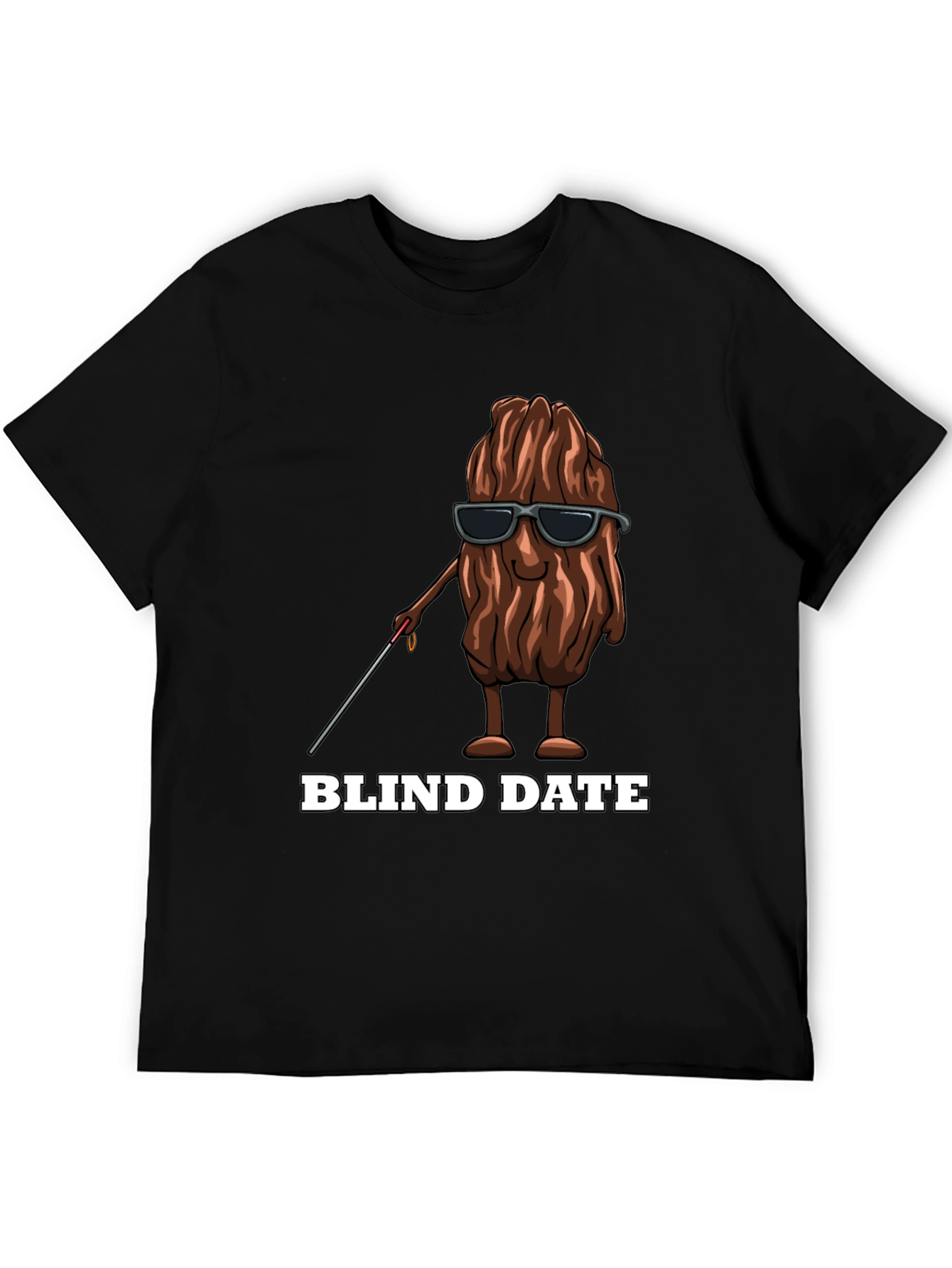 Funny Blind Date T-Shirt - Novelty Graphic Tee