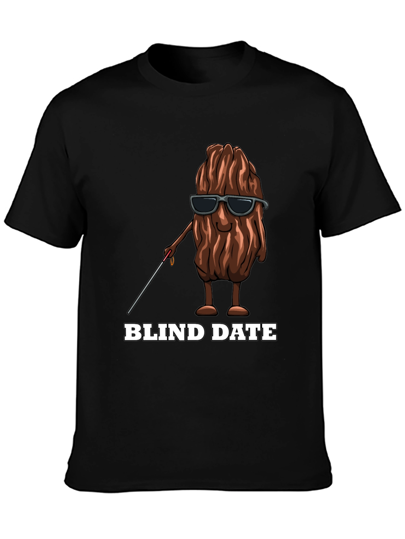 Funny Blind Date T-Shirt - Novelty Graphic Tee