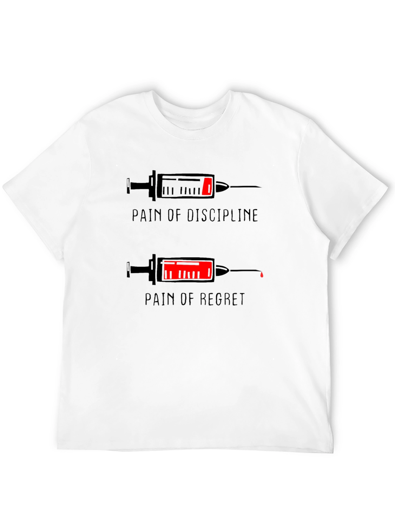 Pain of Discipline T-Shirt - Motivational Graphic Tee