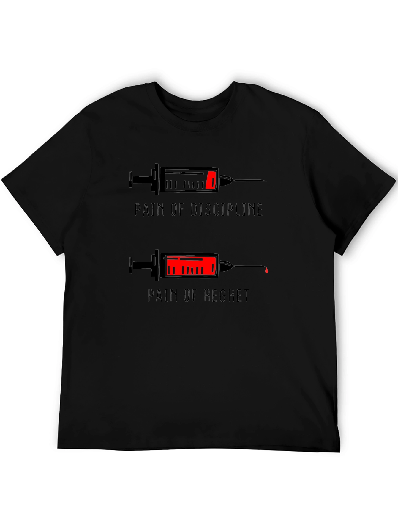 Pain of Discipline T-Shirt - Motivational Graphic Tee